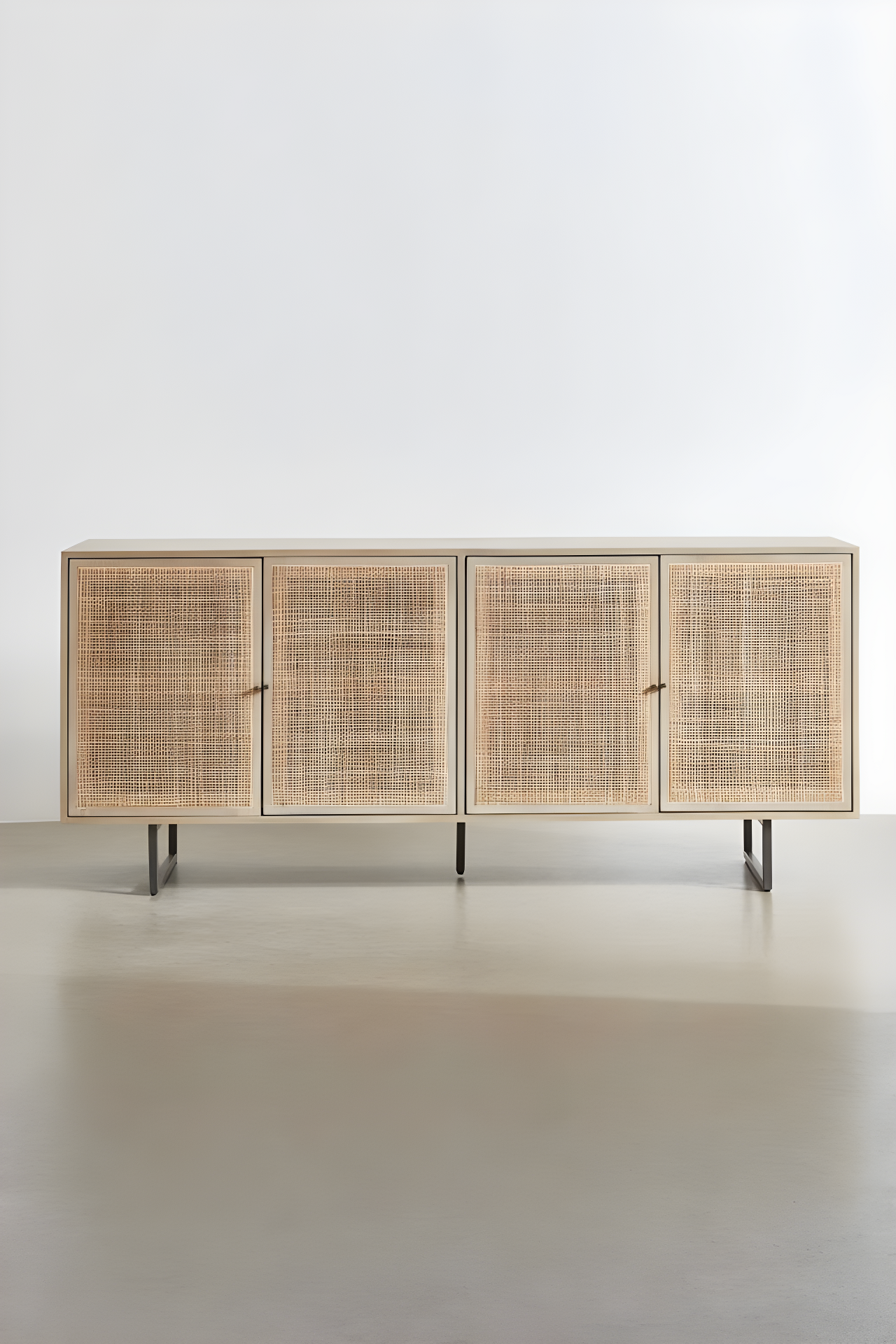 Hannah Sideboard - Black and Natural