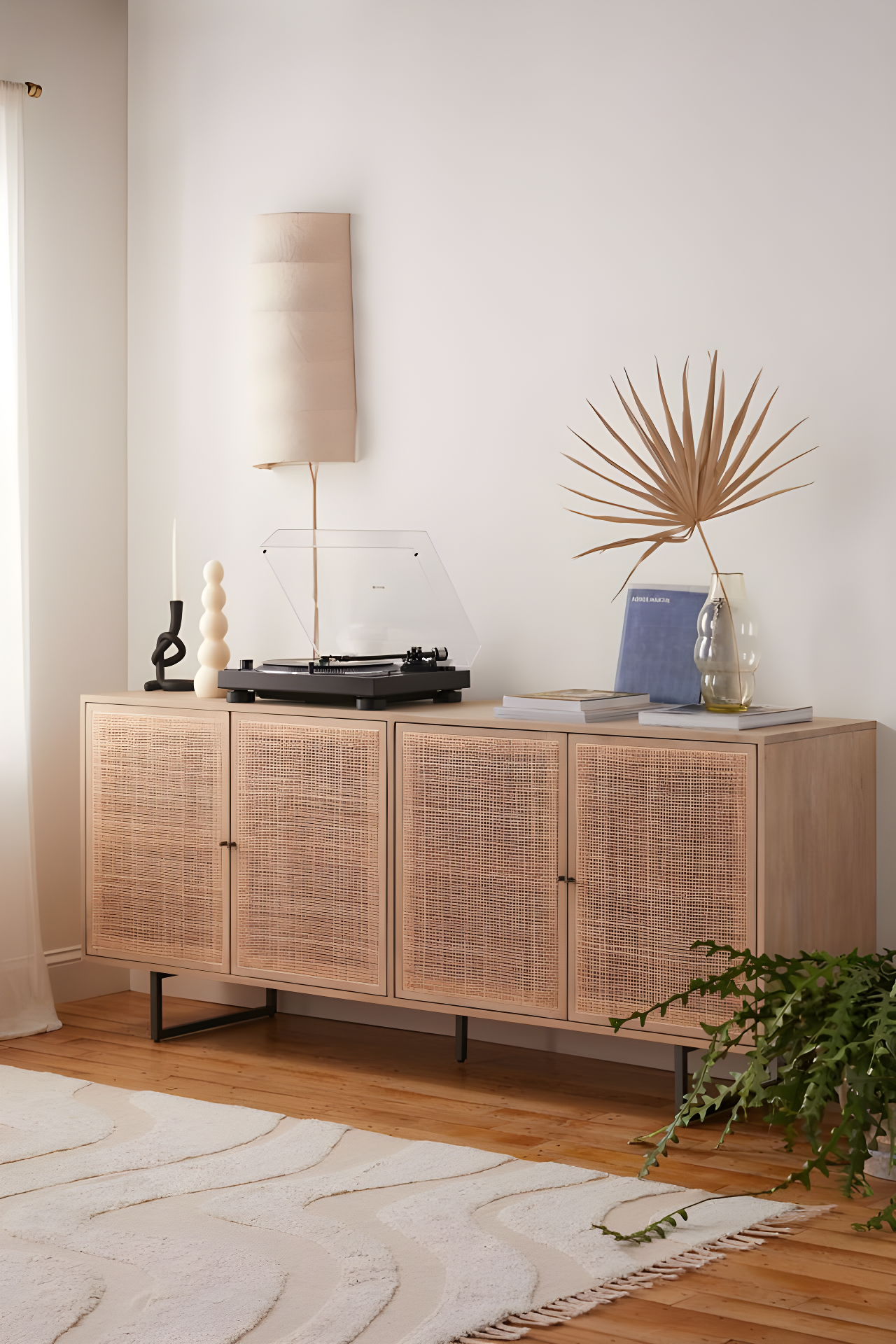 Hannah Sideboard - Black and Natural