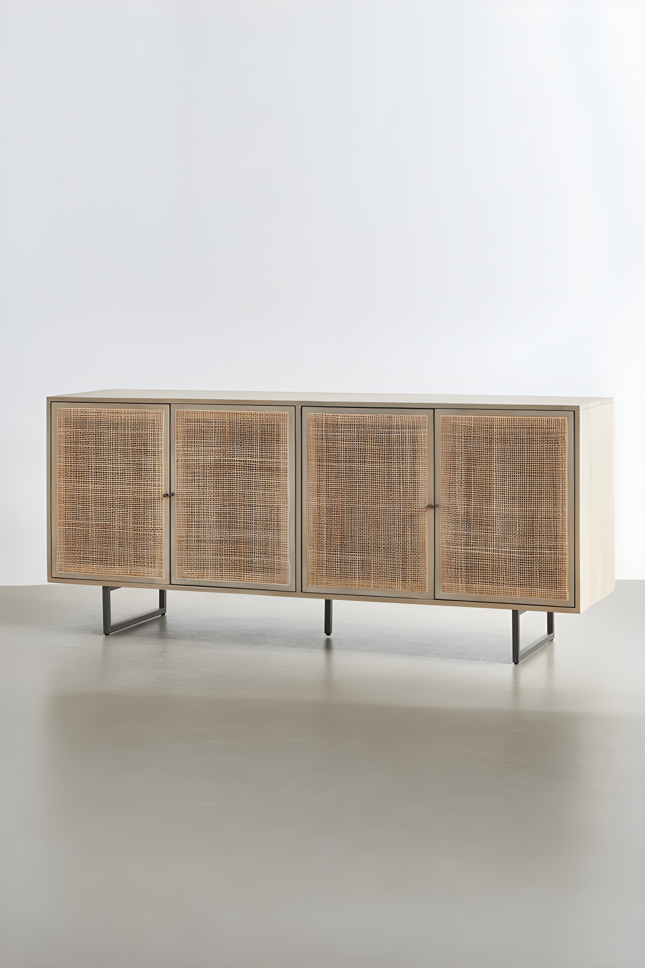 Hannah Sideboard - Black and Natural
