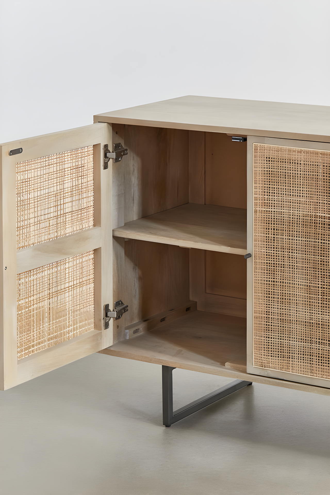 Hannah Sideboard - Black and Natural