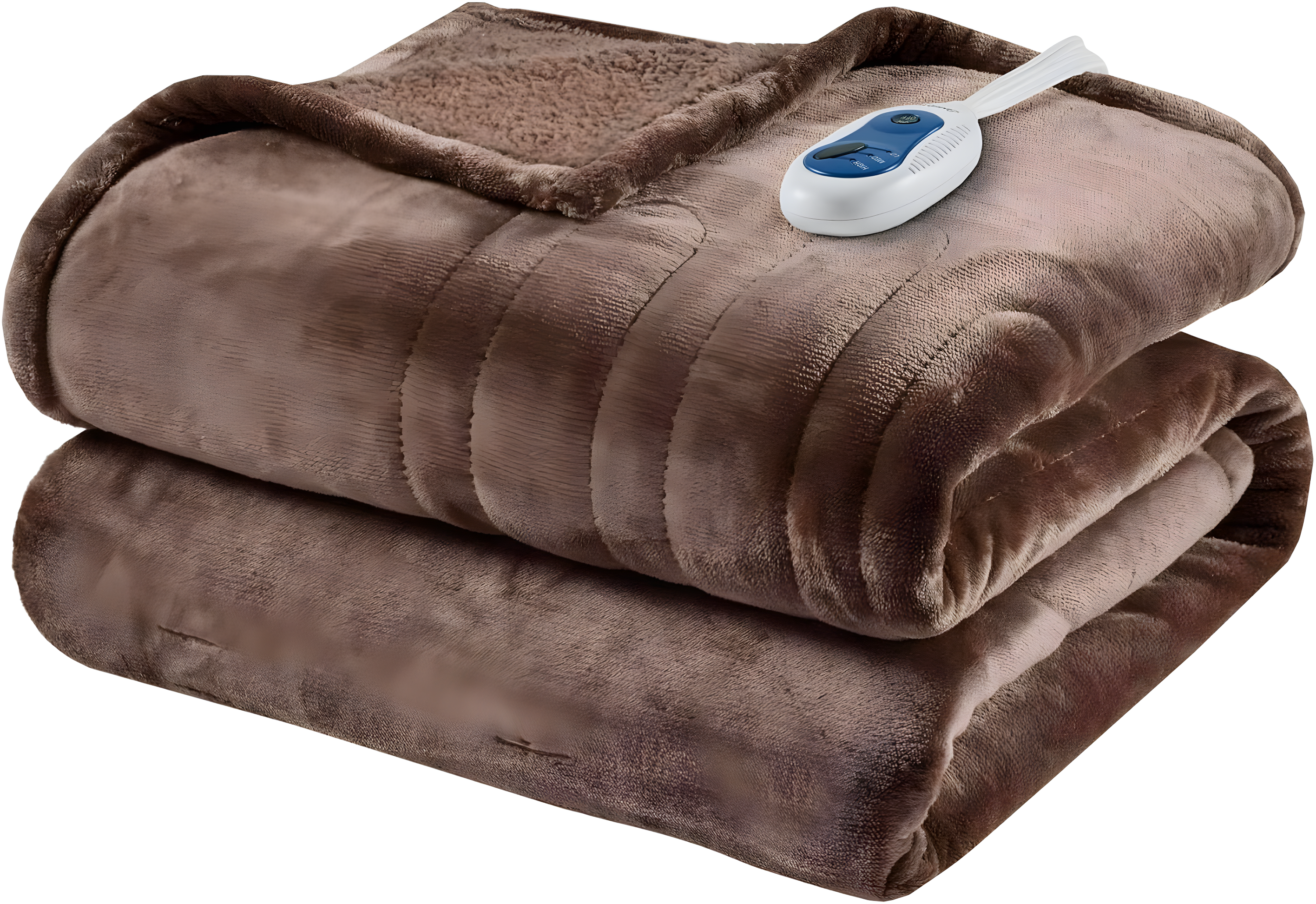 Beautyrest Beautyrest Heated Microlight to Berber Throw