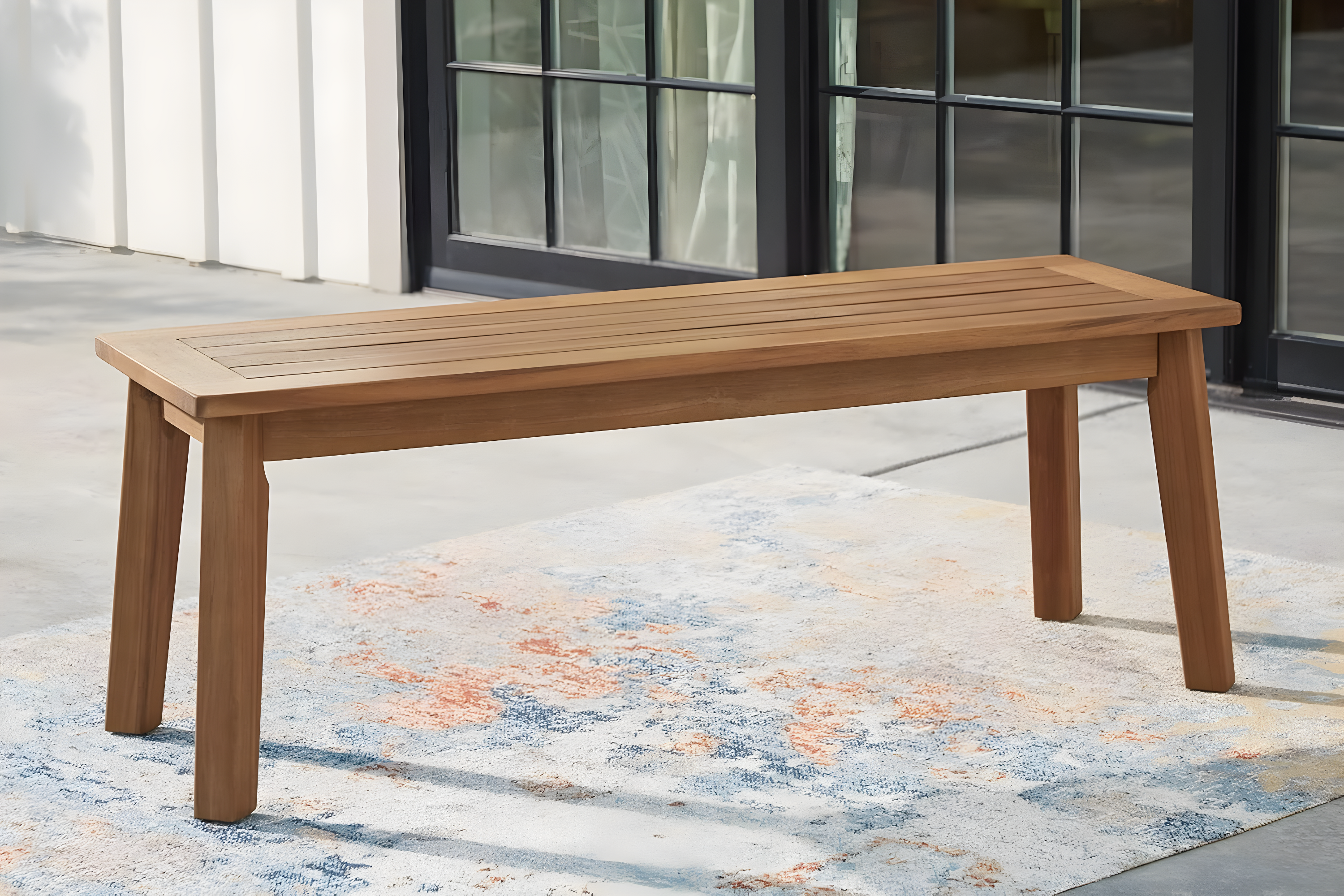 Janiyah Outdoor Dining Bench