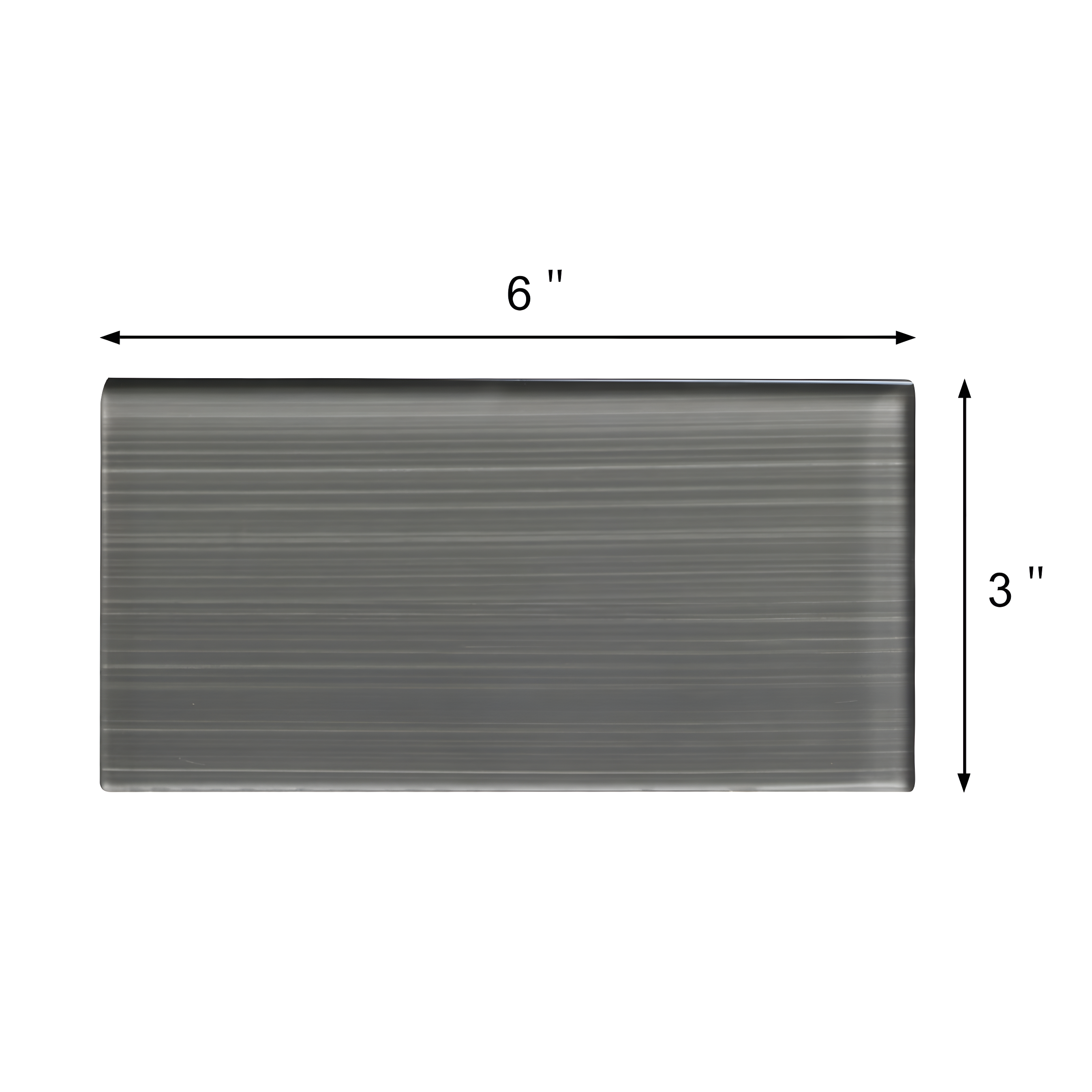 Hand Painted Series 3'' W x 6'' L Glass Peel and Stick Subway Tile