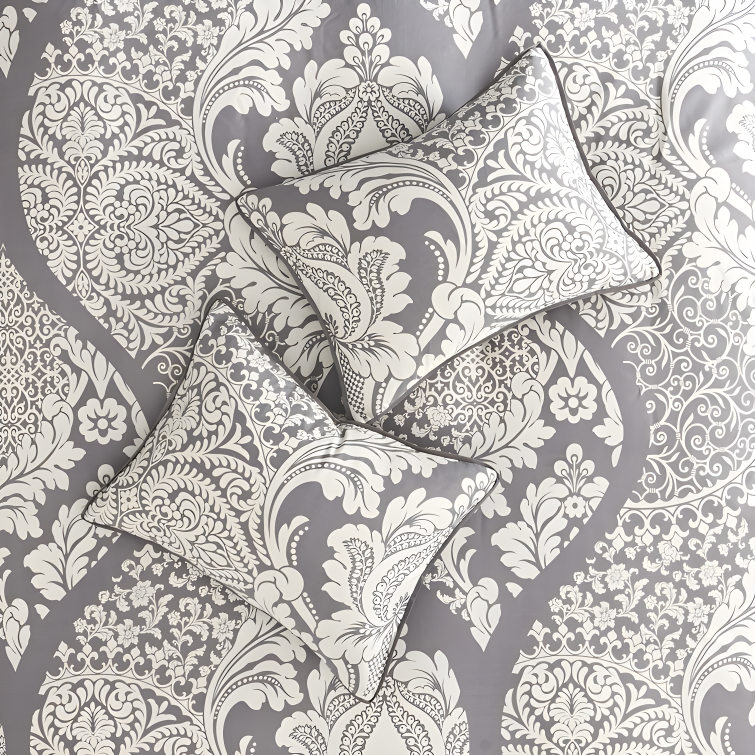 Madison Park Vienna 7 Piece Cotton Printed Comforter Set