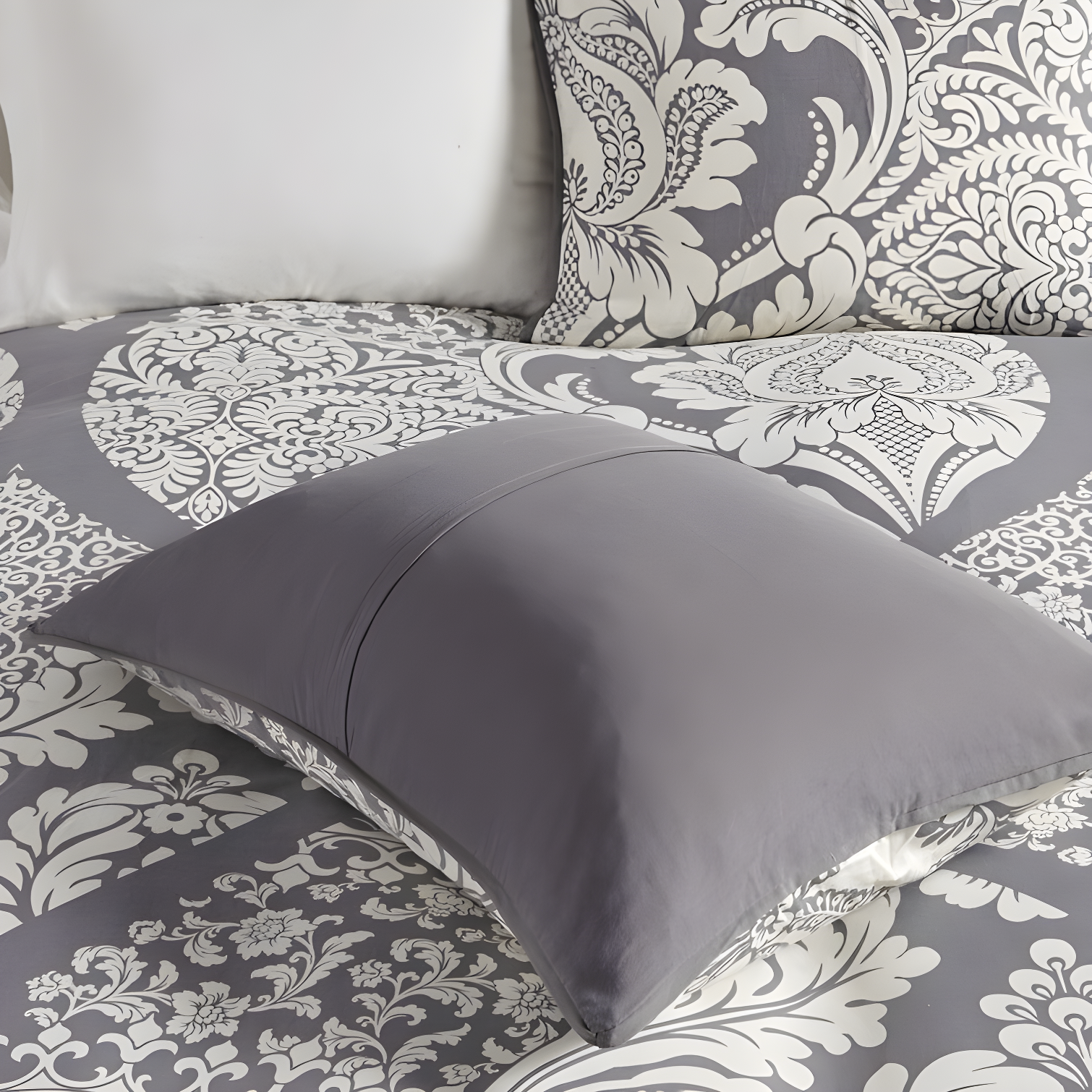Madison Park Vienna 7 Piece Cotton Printed Comforter Set
