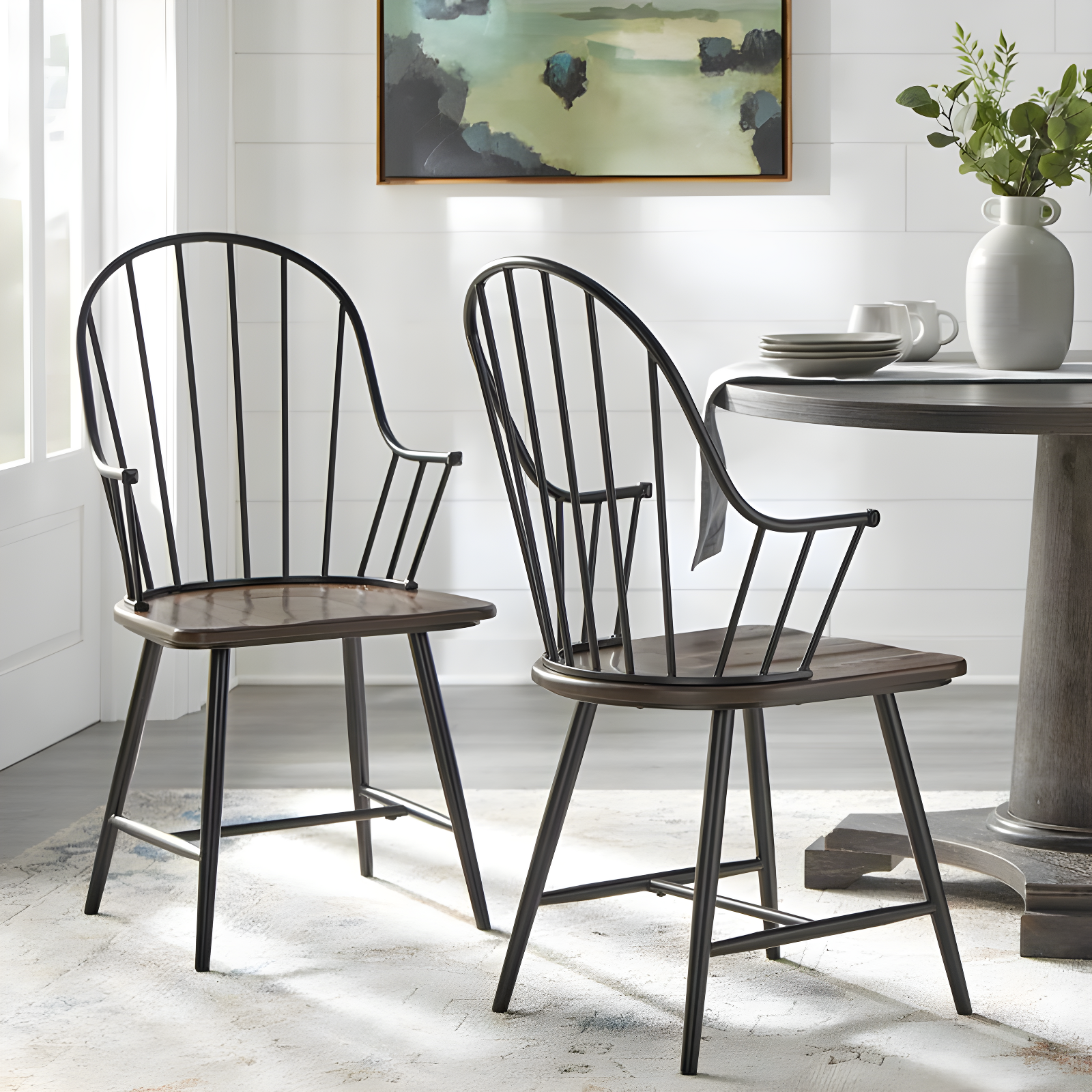 Kelly Clarkson Home Hampton 18'' H Arm Chair (Set of 2)