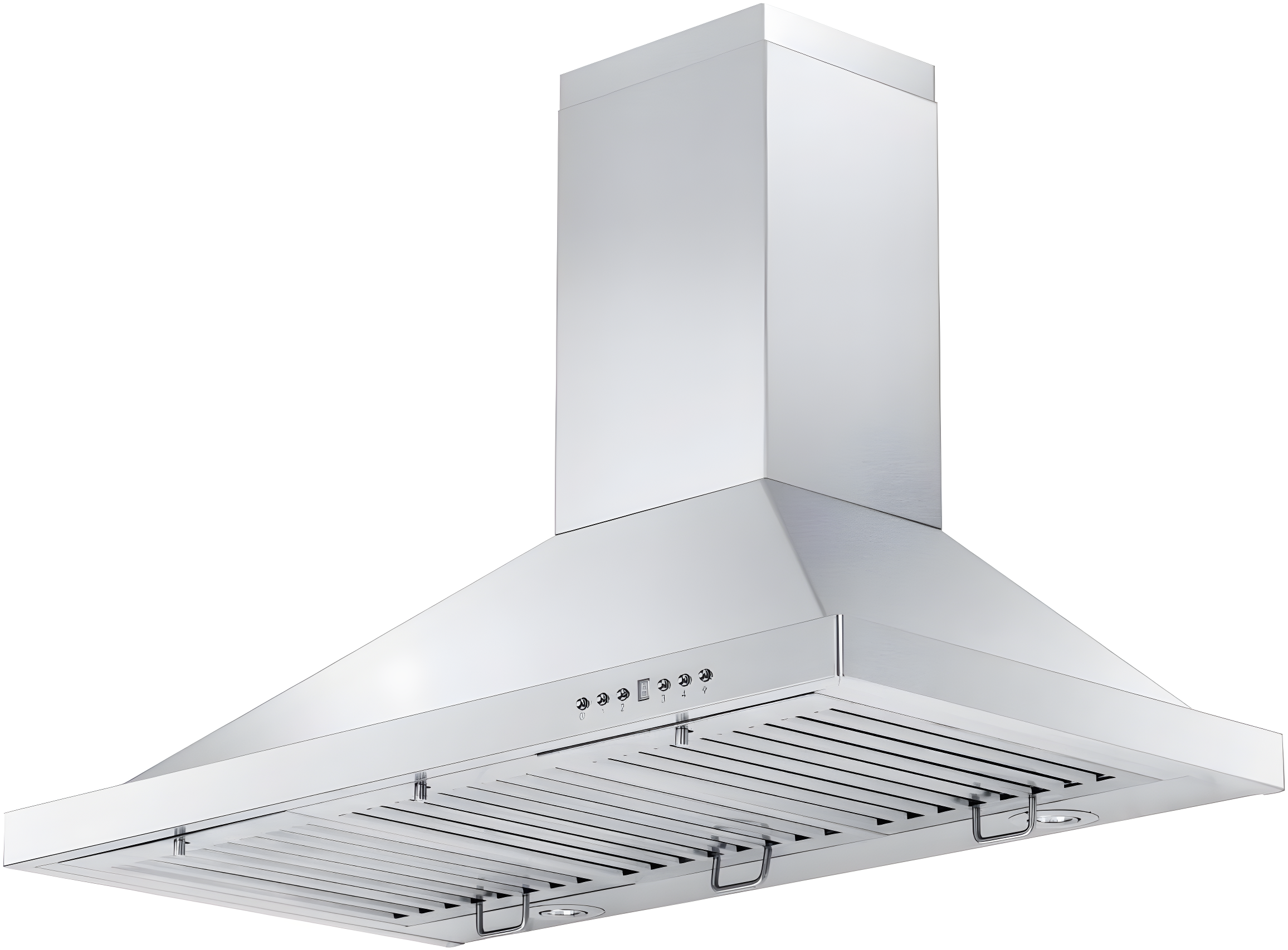 36" 400 CFM Convertible Wall Mount Range Hood in Brushed Stainless Steel