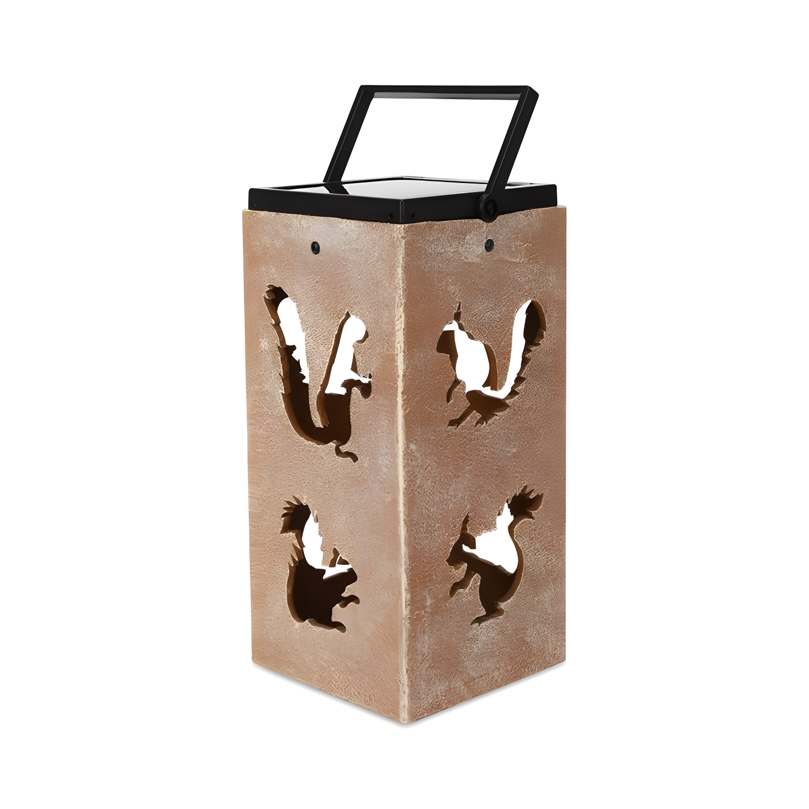 Solar Themed Silhouette Indoor/Outdoor Garden Décor Lantern