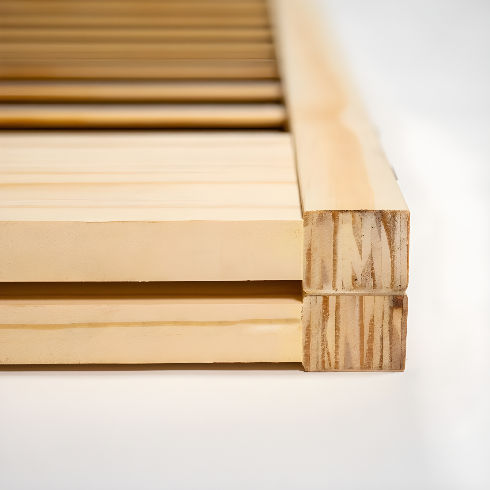 Louvered Wood Bi-Fold Door