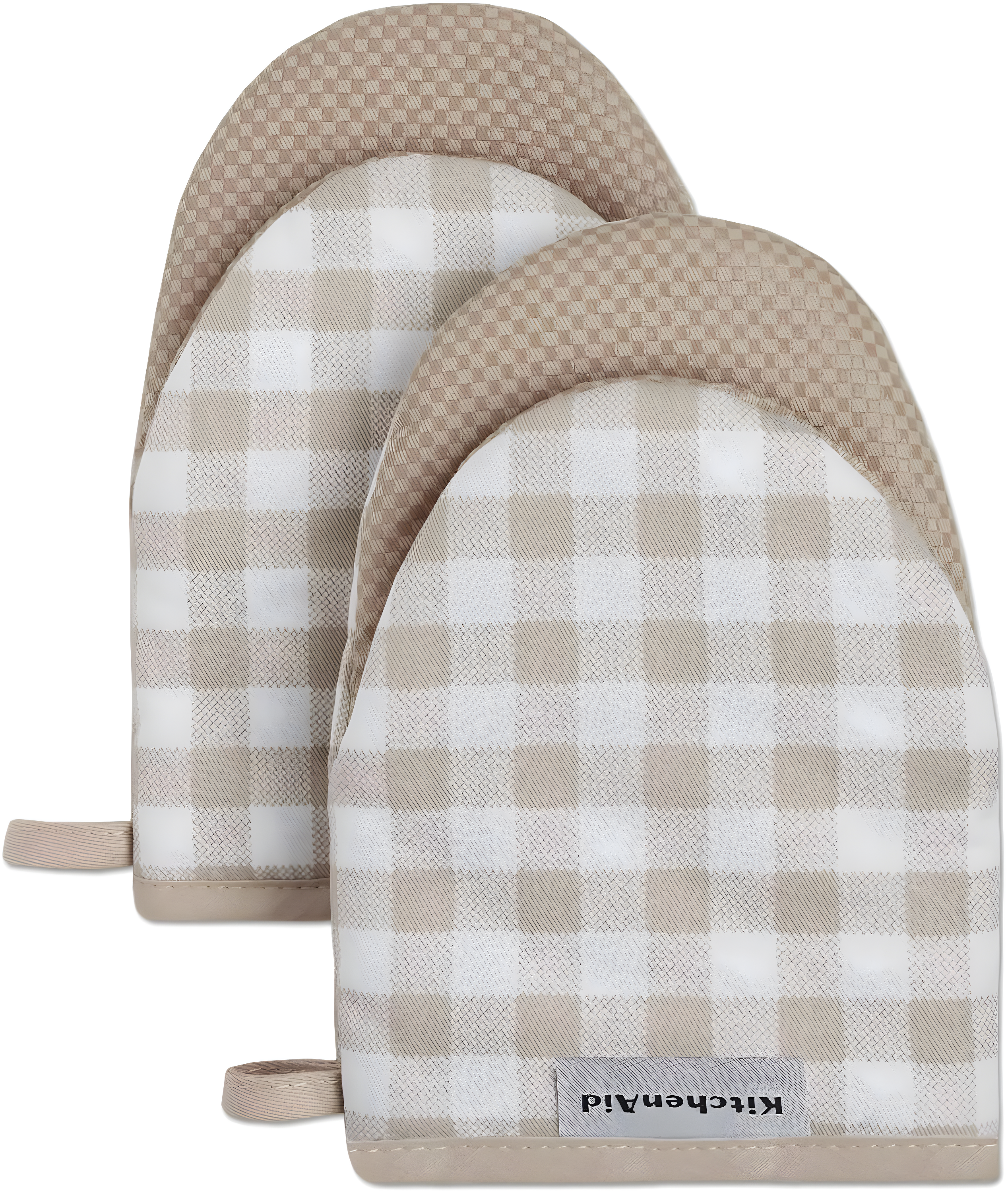 KitchenAid Gingham 2-Piece Oven Mitt (Set of 2)