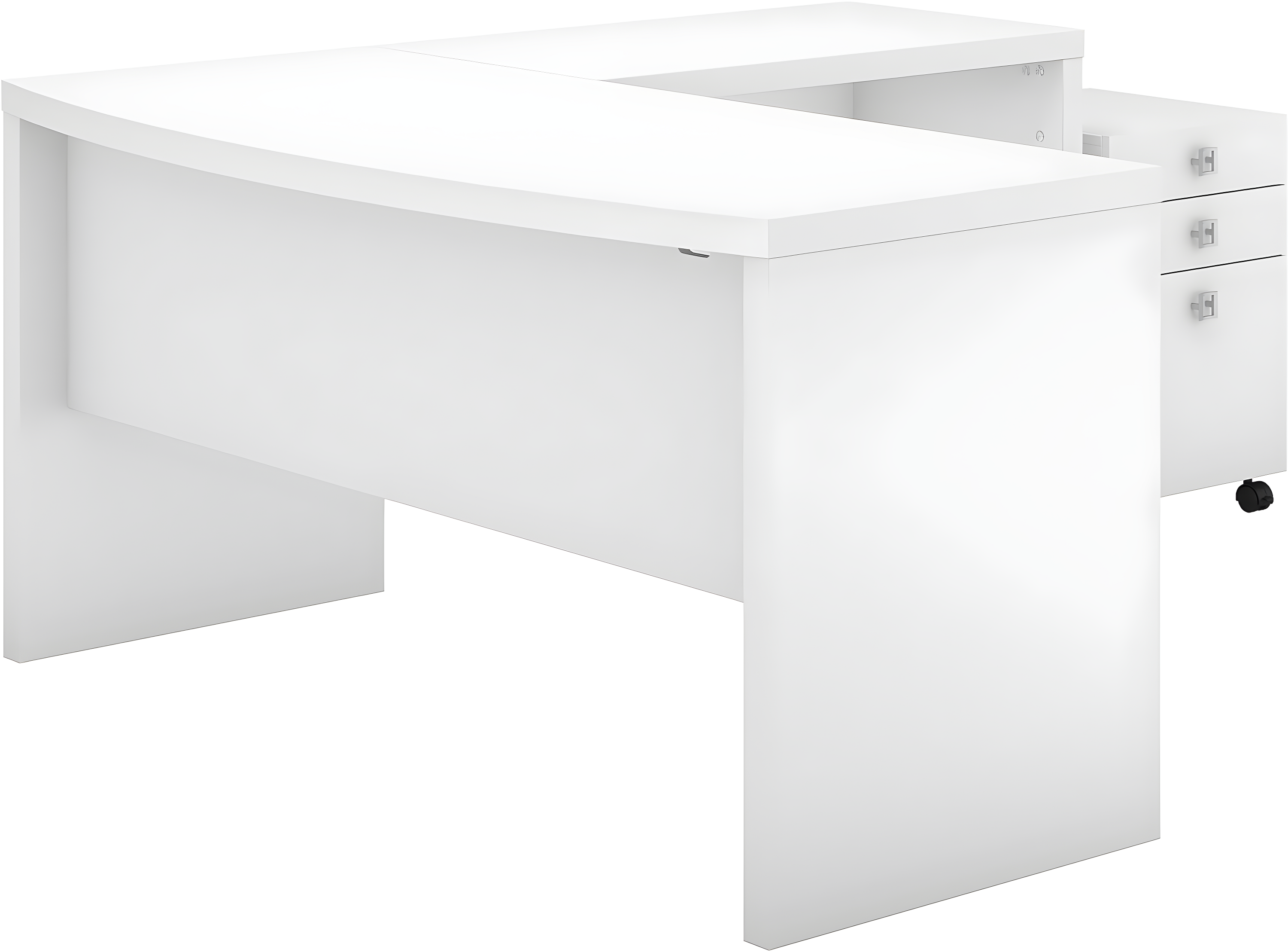 Echo 3 L-Shaped Computer Desk Office Set