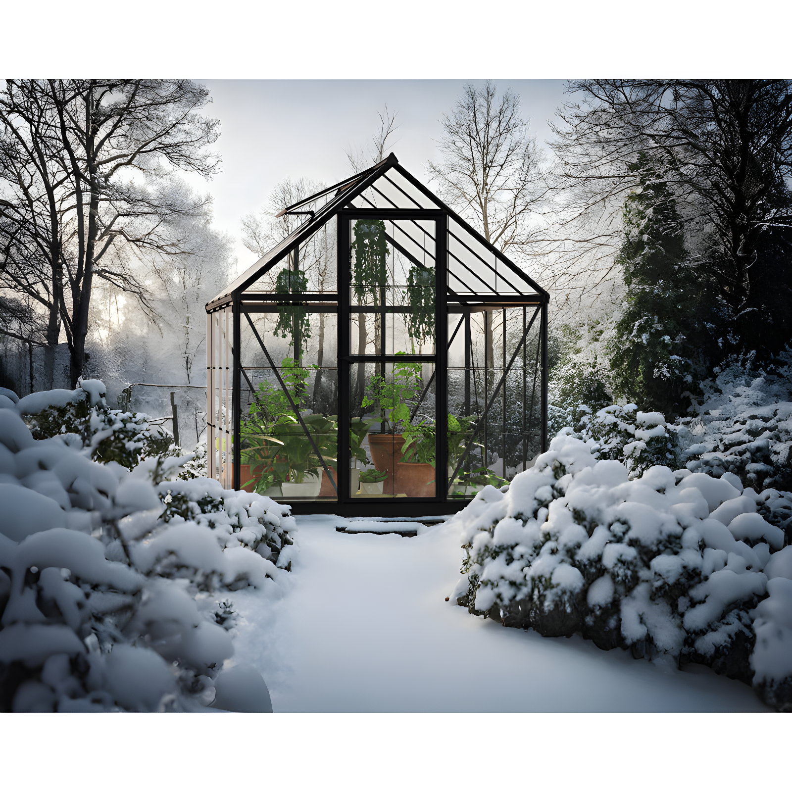Canopia Palram - Canopia Hybrid Polycarbonate Hobby Greenhouse