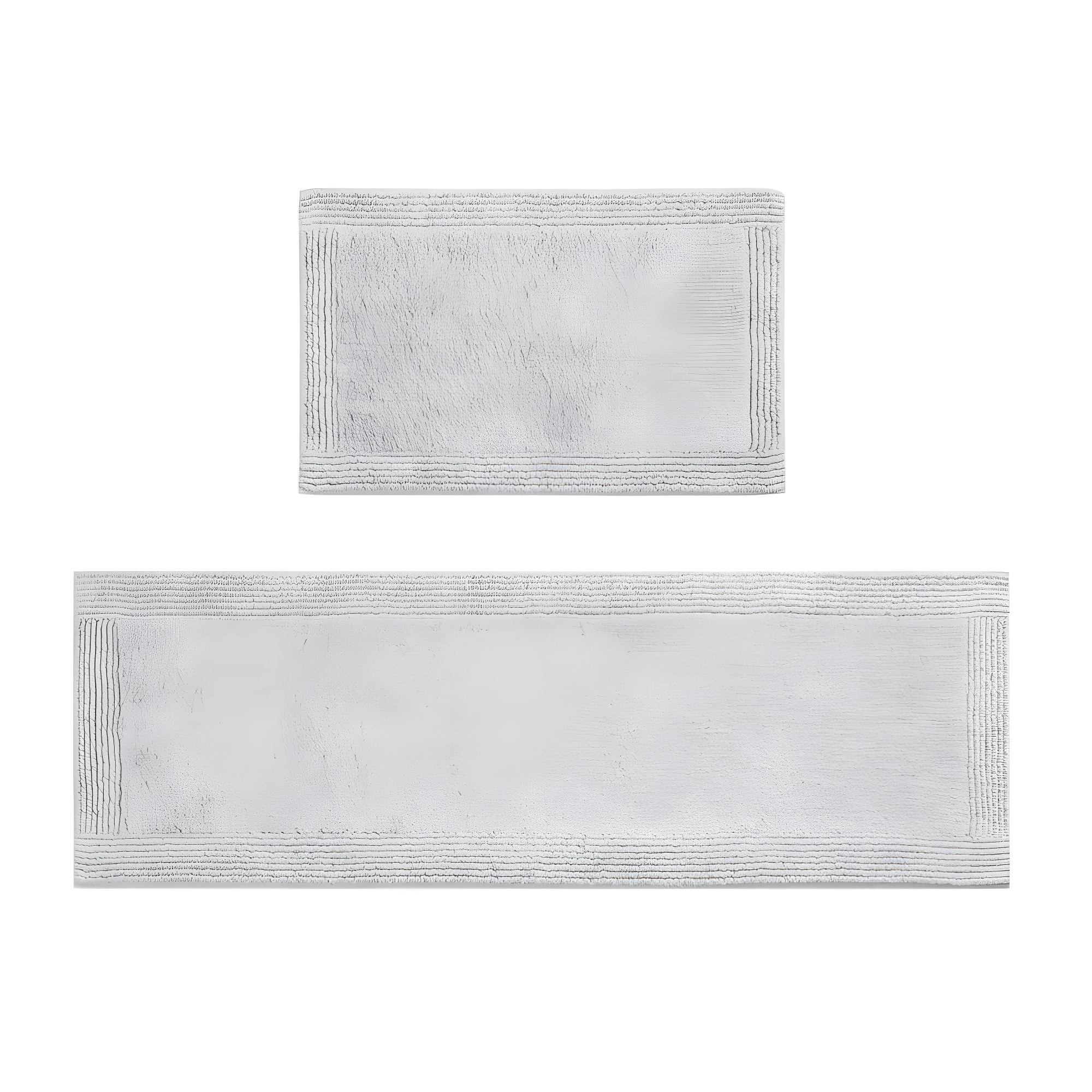 Splendor 100% Cotton Tufted 3000 GSM Reversible Bath Rug