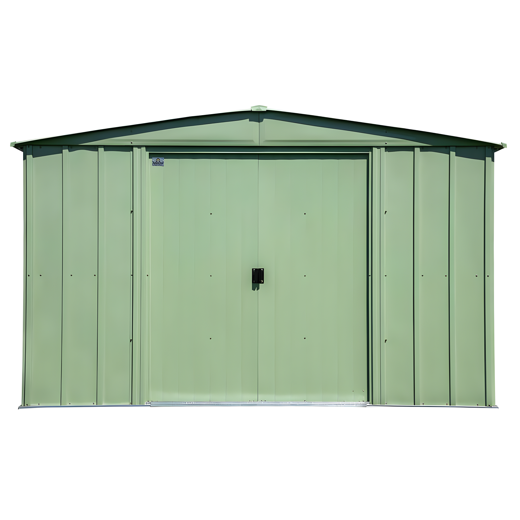 Arrow 10 ft. W x 13 ft. 5 in. D Steel Vertical Storage Shed