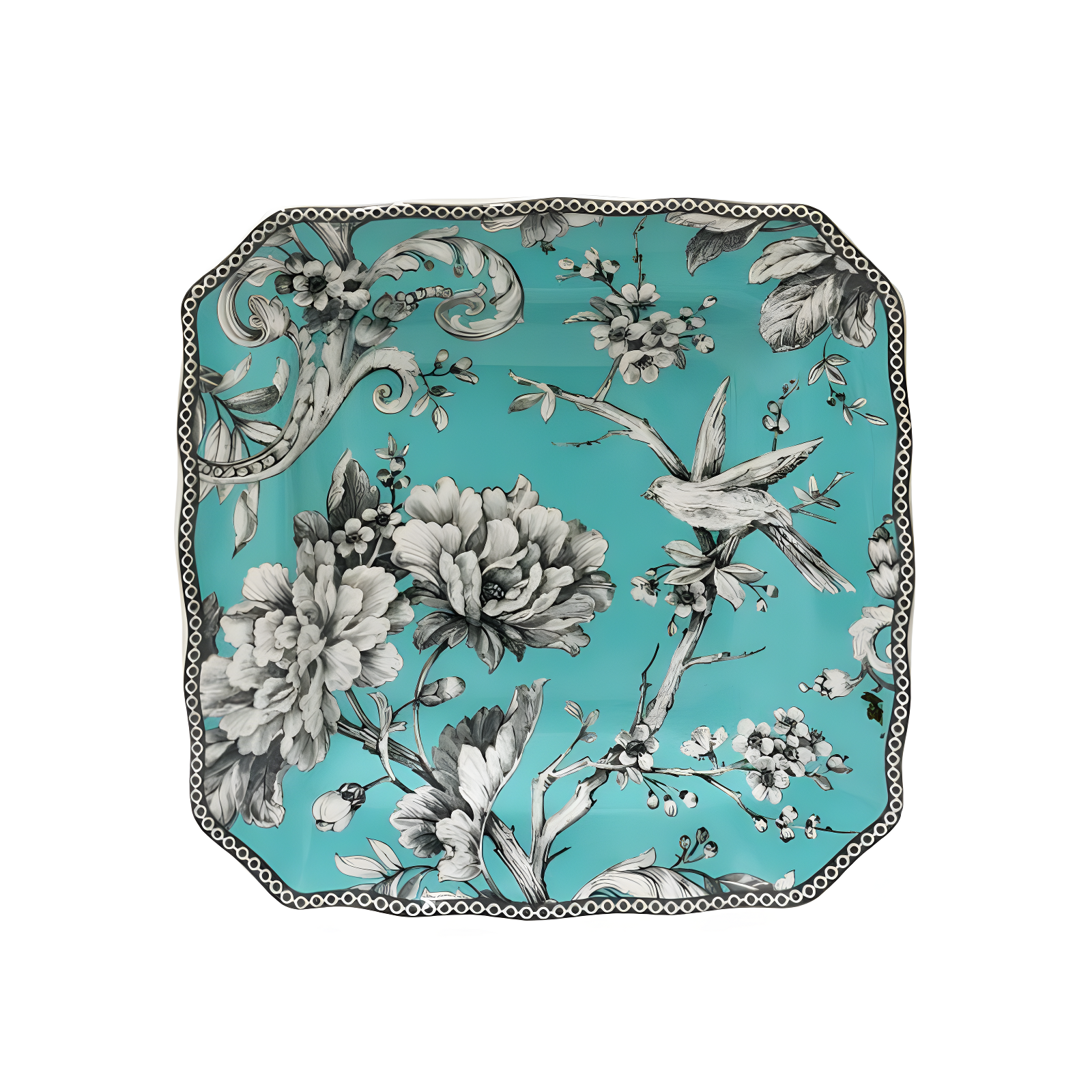 222 Fifth 222 Fifth Adelaide 16-Piece Porcelain Floral Dinnerware Set - Service For 4