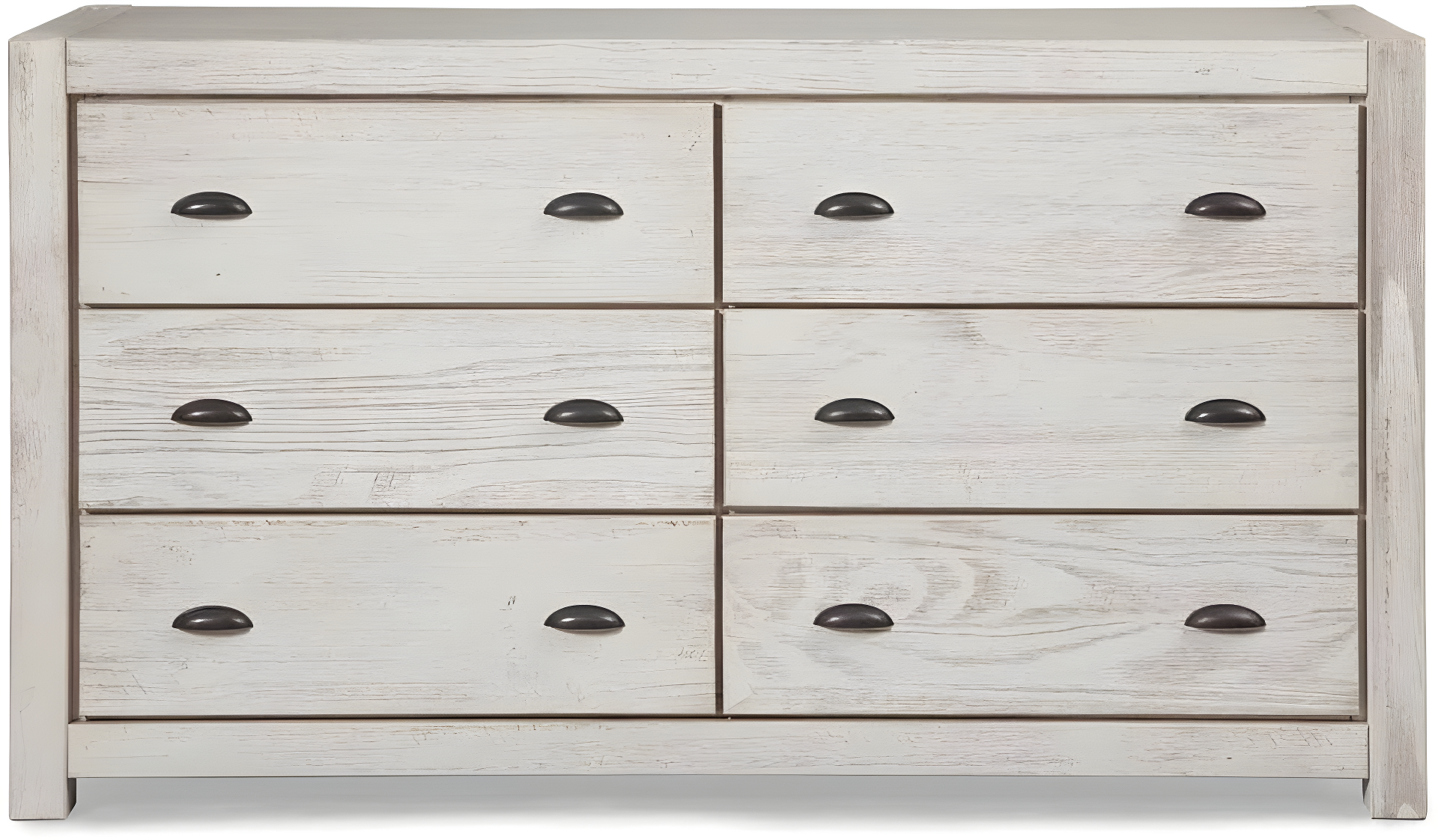 Montauk Solid Wood 59.5'' W 6 - Drawer Dresser