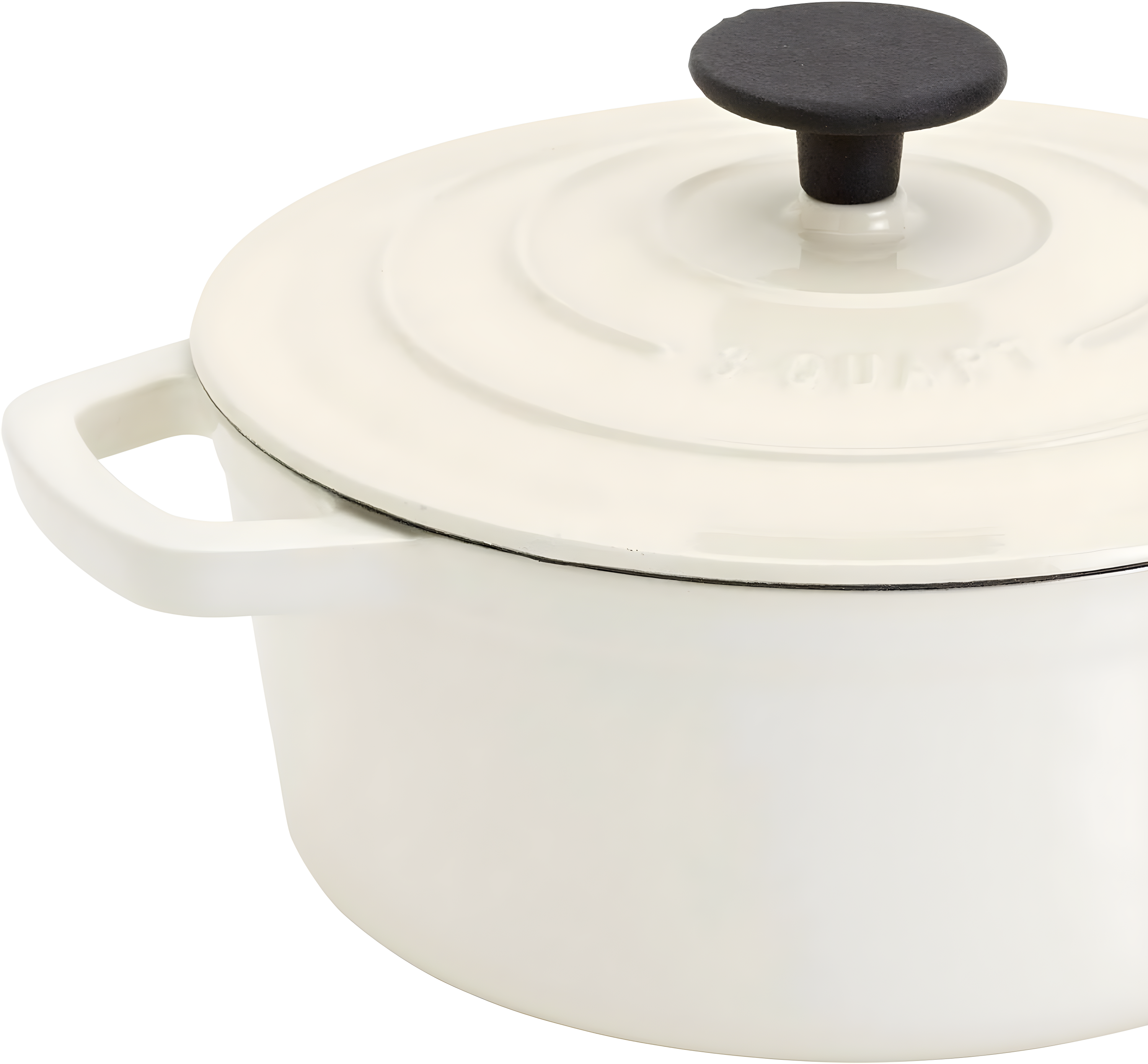 Smith & Clark - Round Enamel Cast Iron Dutch Oven