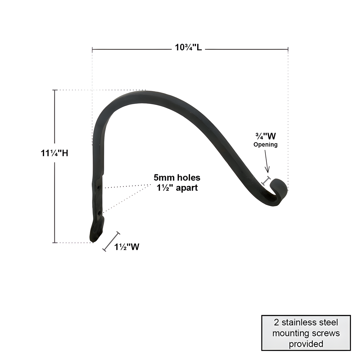 ACHLA Metal Bracket Plant Stand (Set of 2)