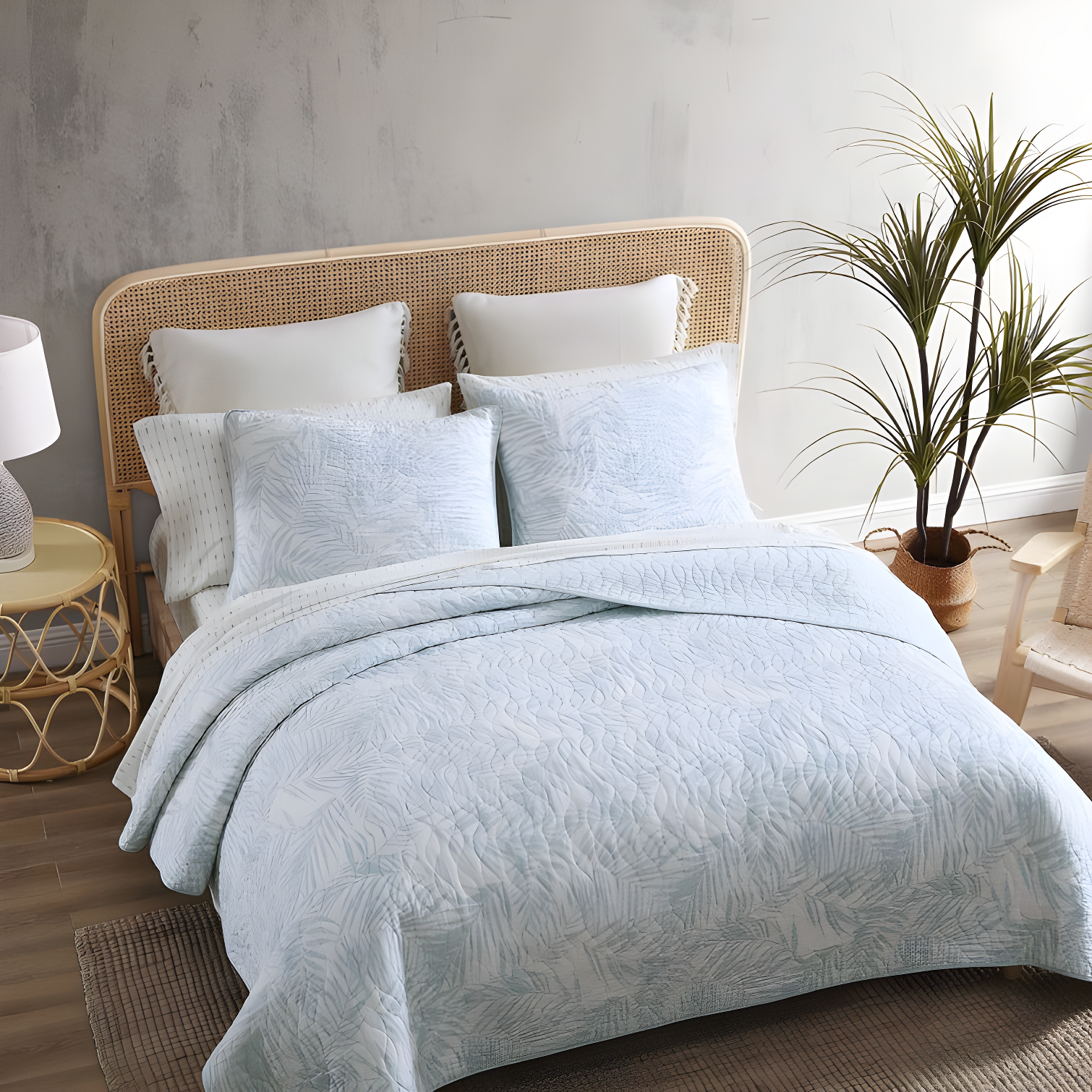 Tommy Bahama Home Tommy Bahama Palmday Cotton Reversible Quilt Set