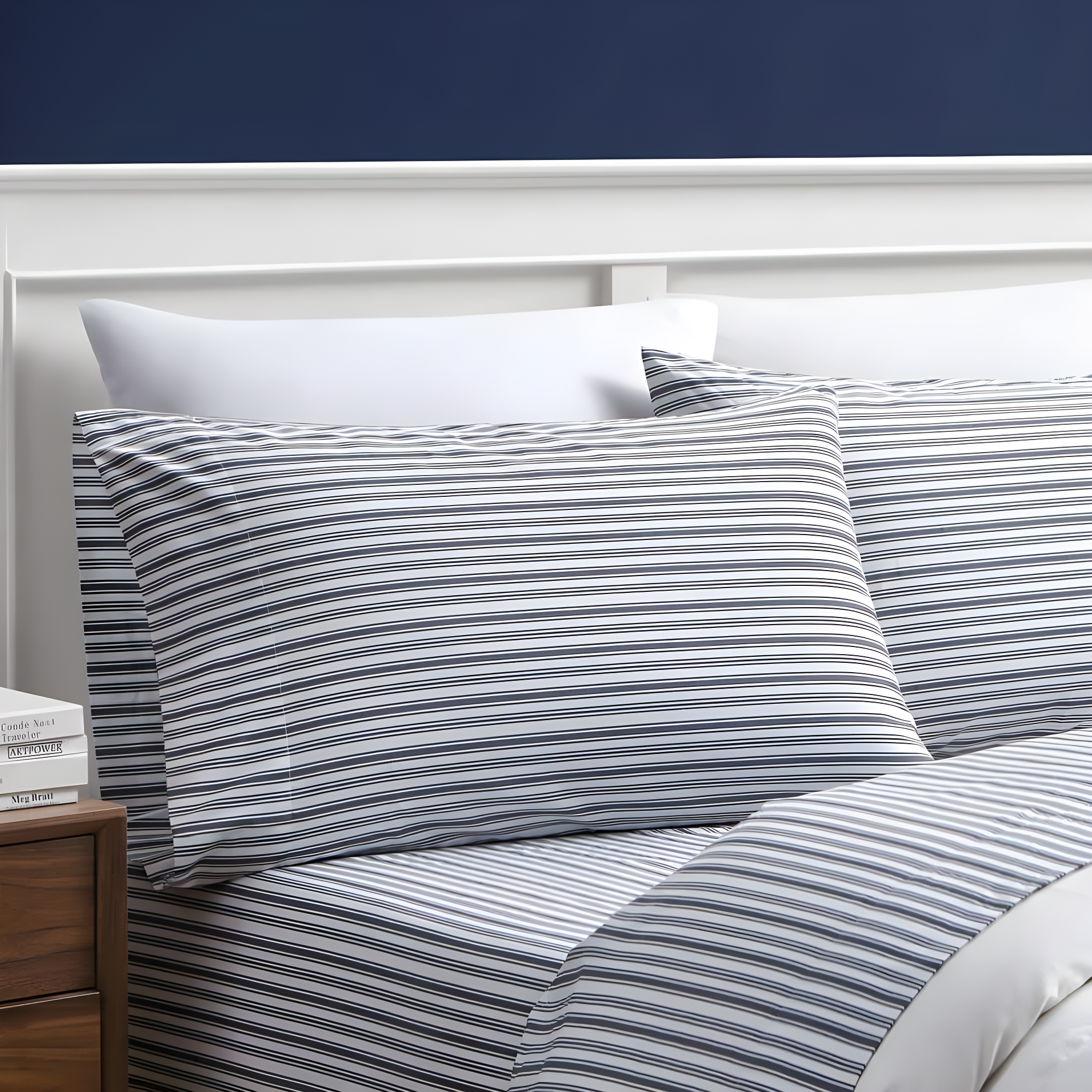 Nautica Nautica Printed Cotton Percale Sheet Sets