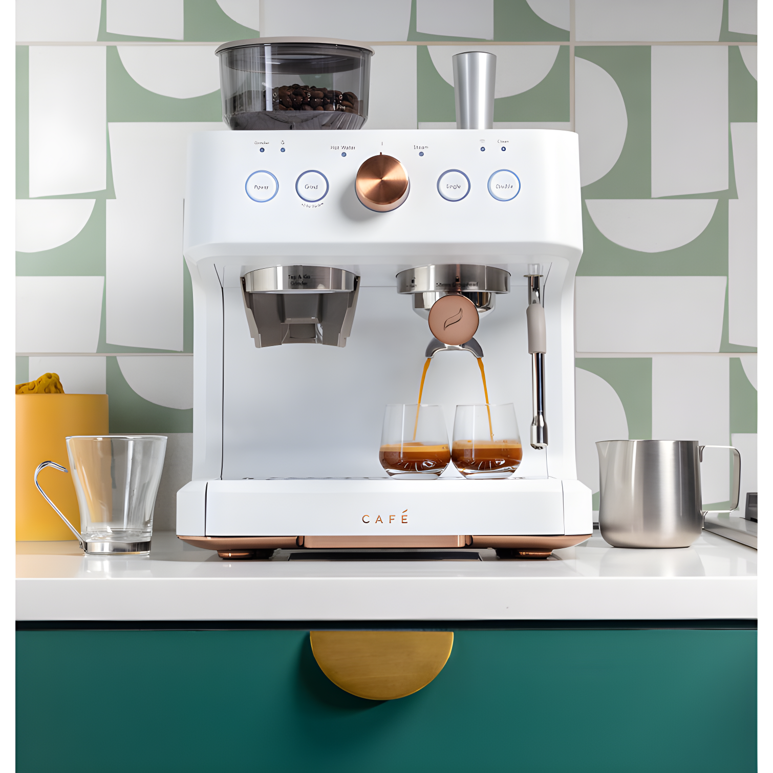 Café Bellissimo Semi-Automatic Espresso Machine
