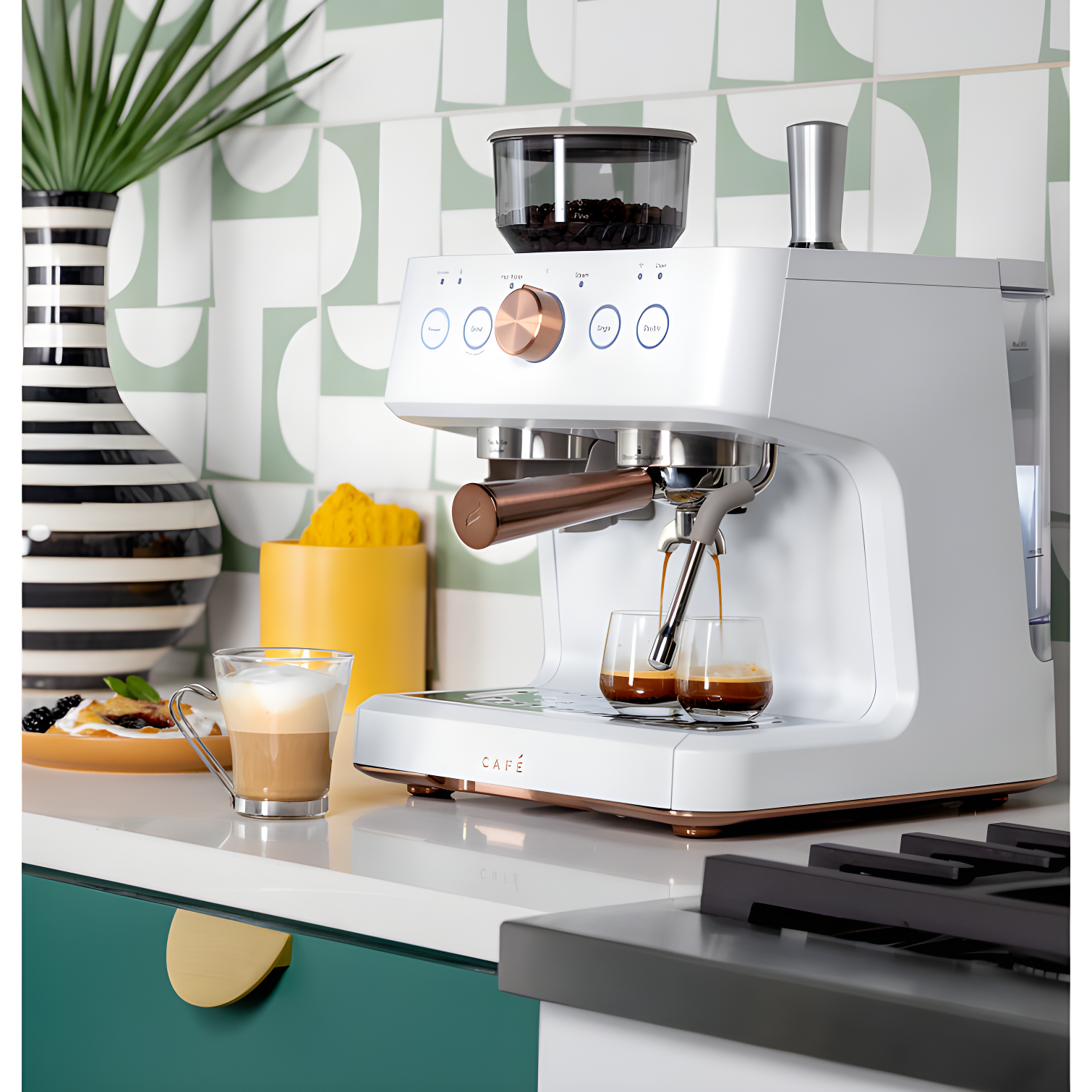 Café Bellissimo Semi-Automatic Espresso Machine