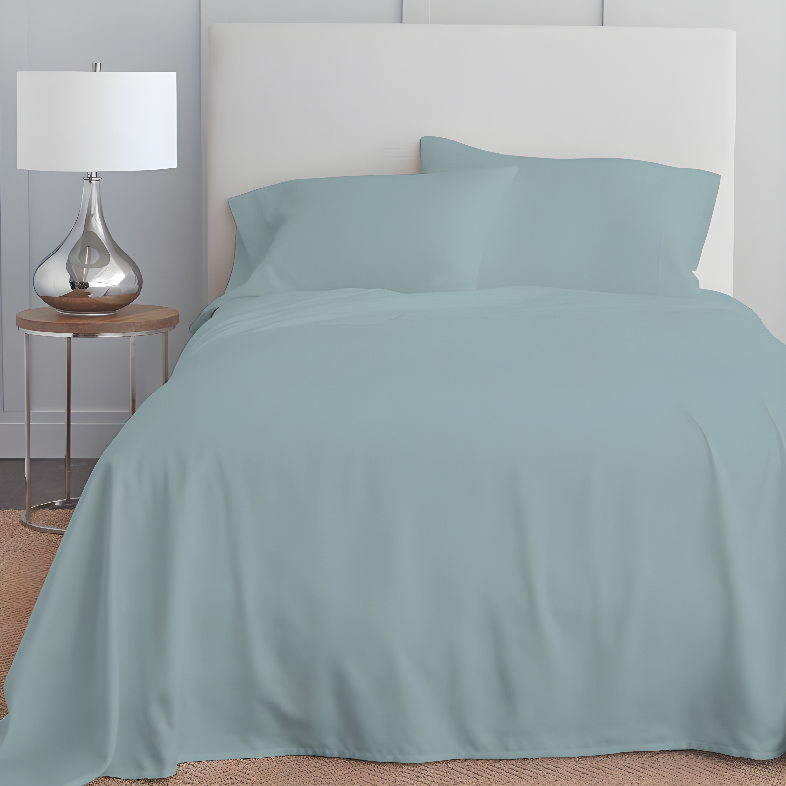 100% Cotton 300TC Ultra-Soft & Silky Wrinkle-Resistant Sheet Set
