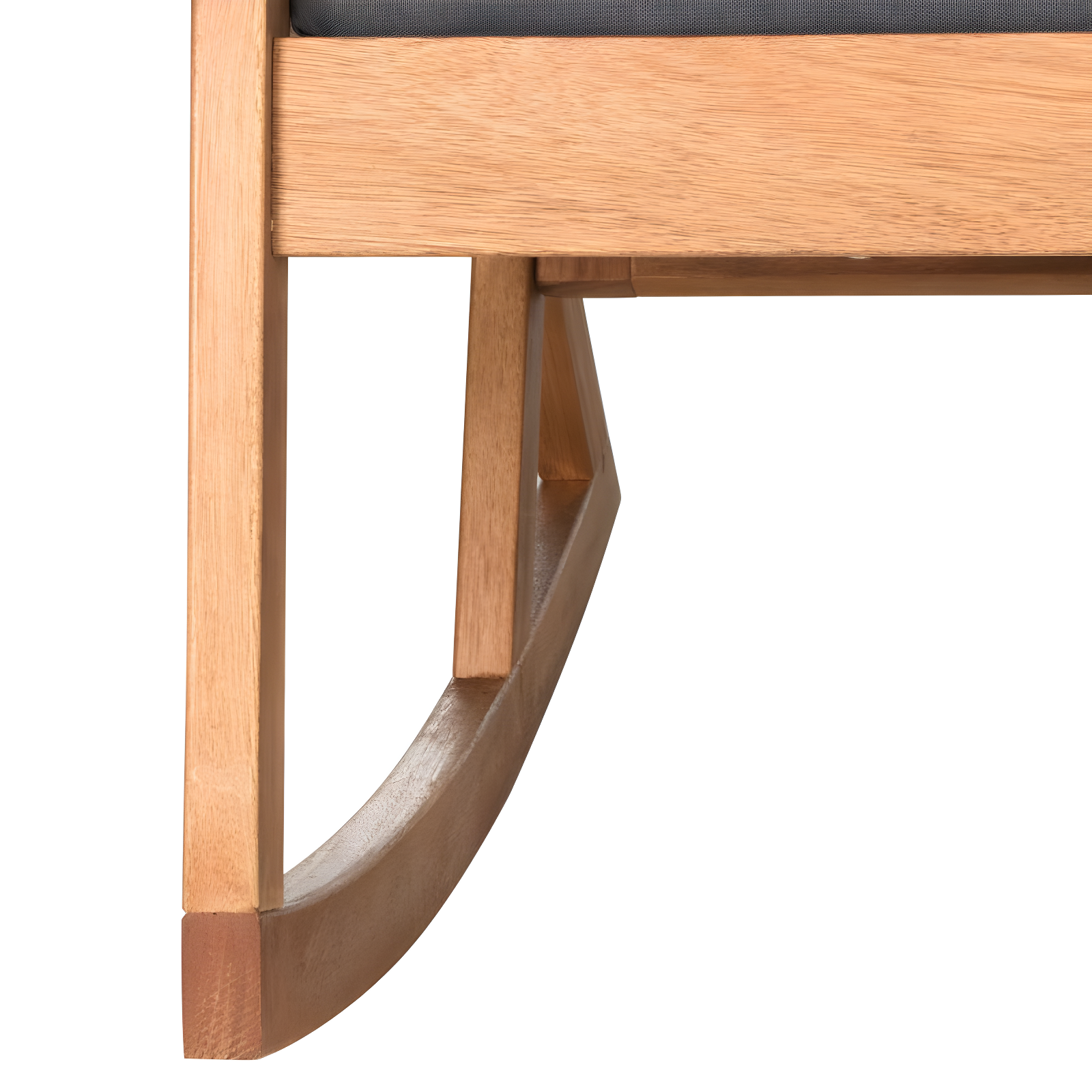 Vernon Rocking Chair Indoor/Outdoor - PAT7013 - Natural/Grey - Safavieh