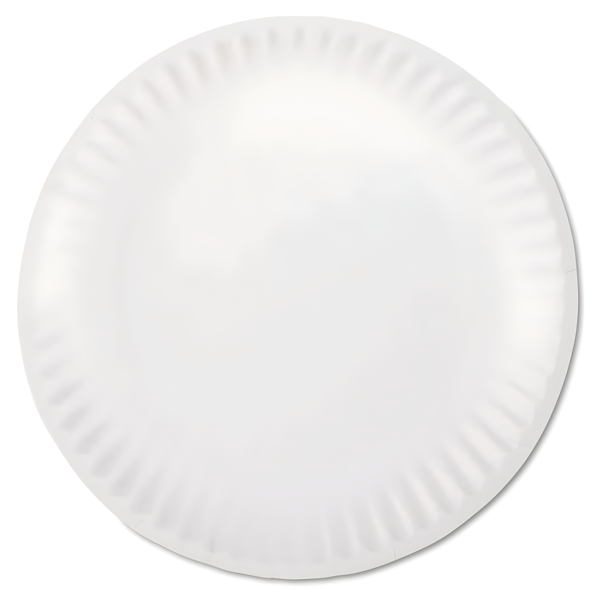 AJM Packaging Corporation White Paper Plates, 9" Diameter, 100 Count