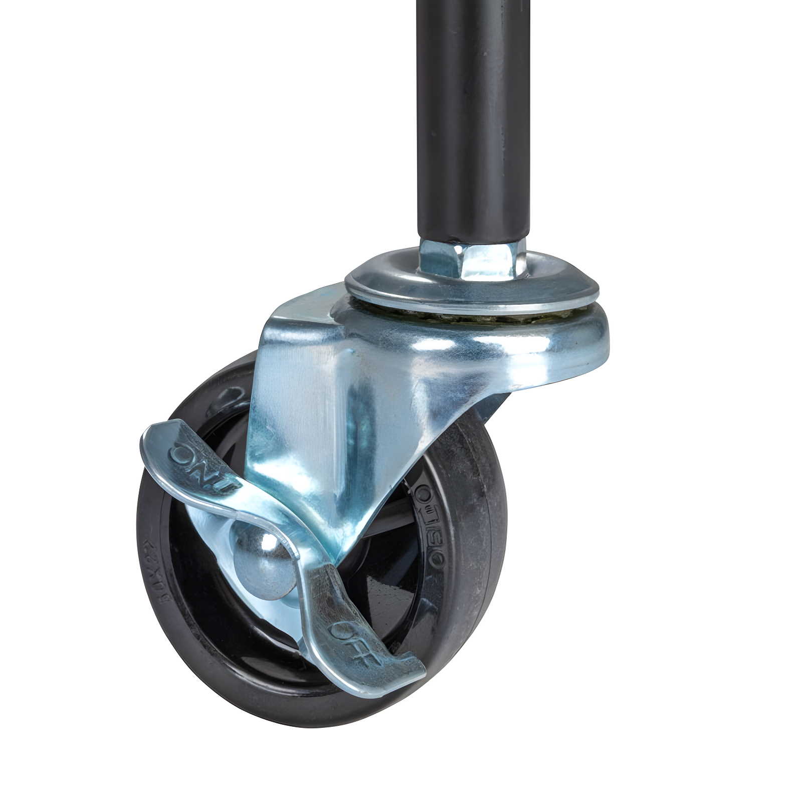 Household Essentials Metal Free Standing Laundry Cart with Wheels