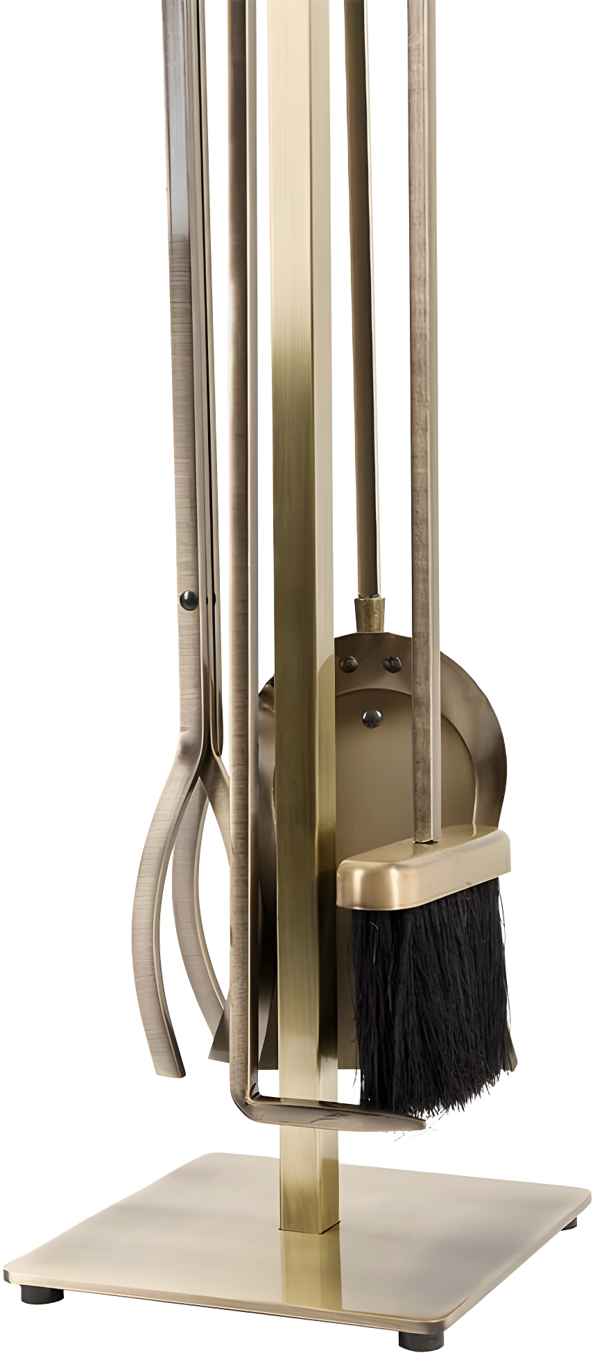 Modern Ember Modern Ember Harriet Fireplace Tool Set - Includes Brush, Shovel, Fire Poker, Tongs and Stand -Steel