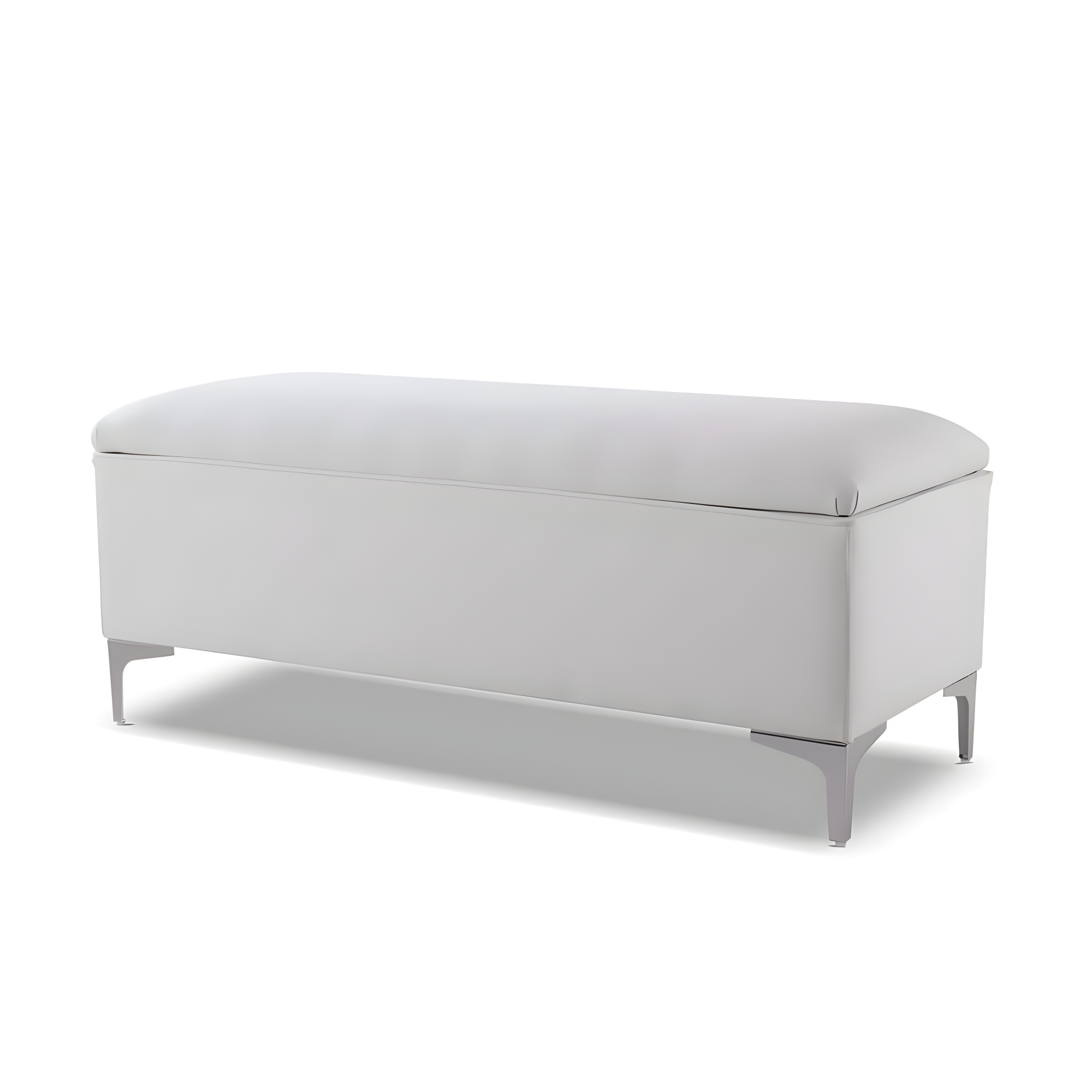 Madelyn Storage Bench Bright White