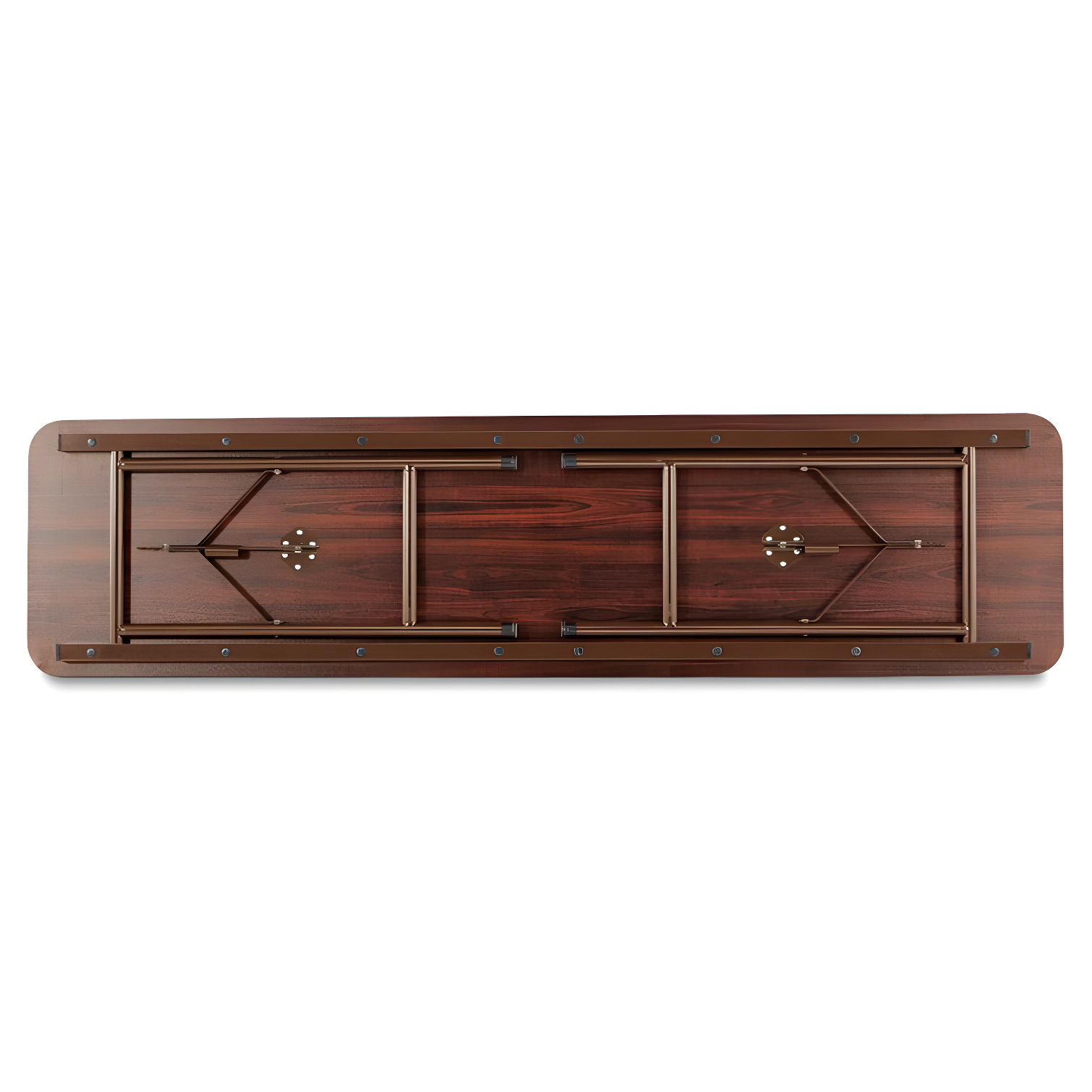Alera® Wood Rectangular Portable Folding Table