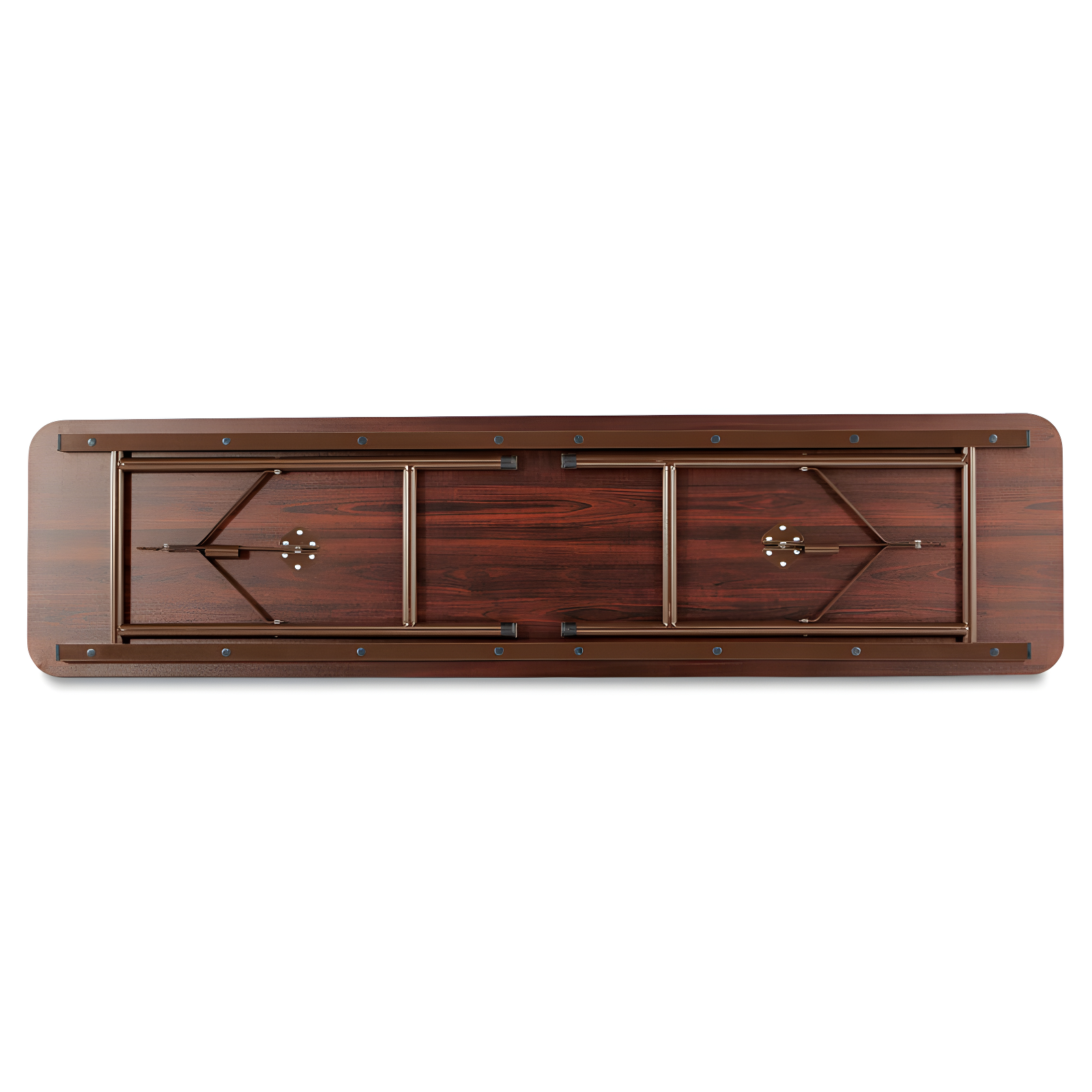 Alera® Wood Rectangular Portable Folding Table