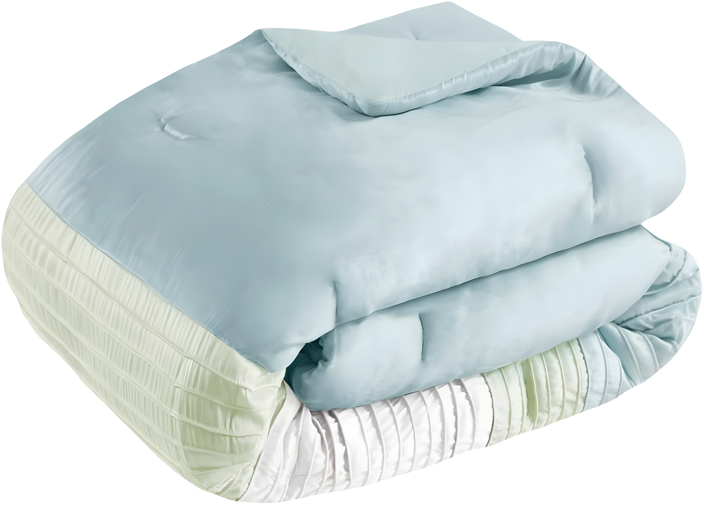 Madison Park Amherst 7 Piece Striped and Pleated Comforter Set