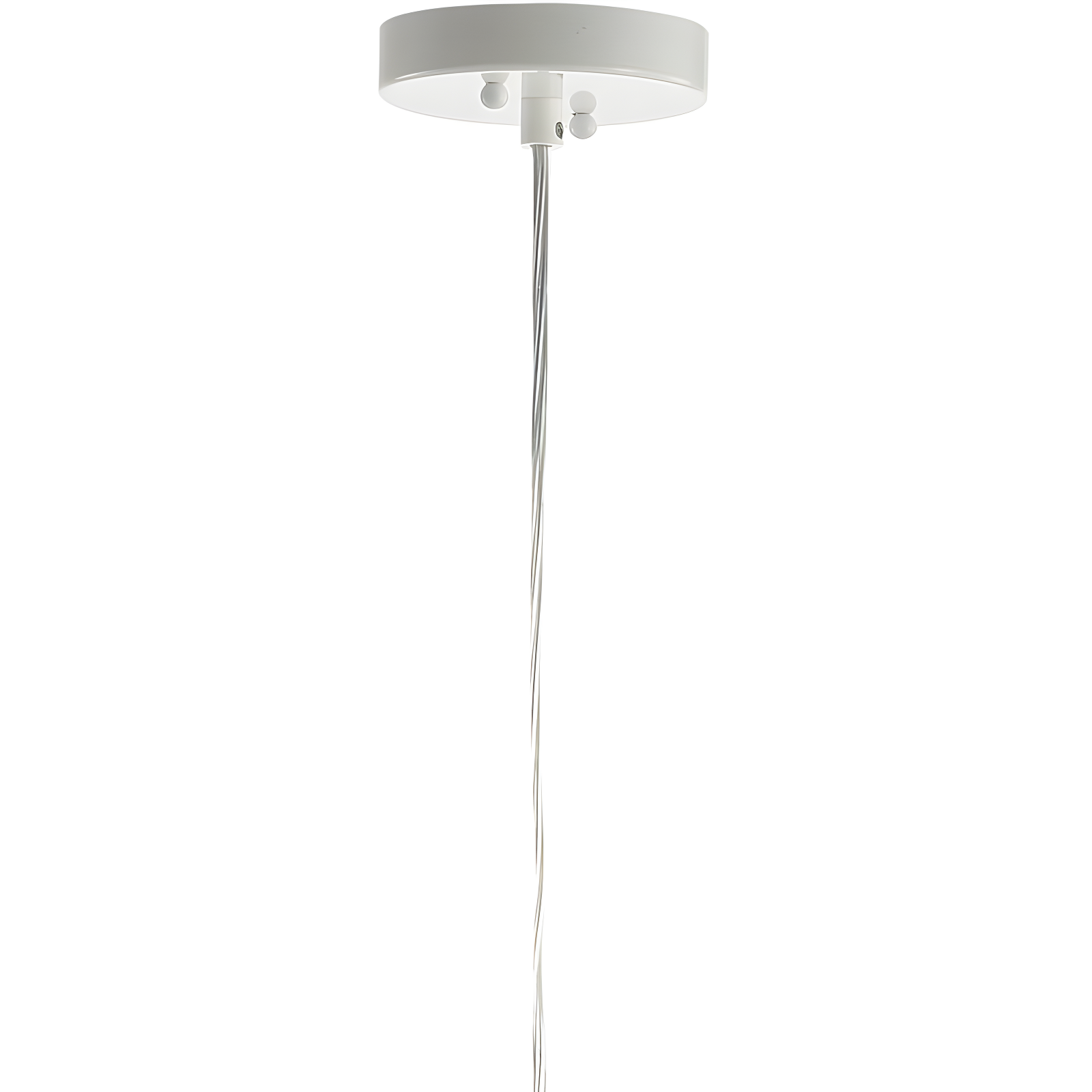 JONATHAN Y Stork 19" Feather Metal Adjustable LED Pendant, White