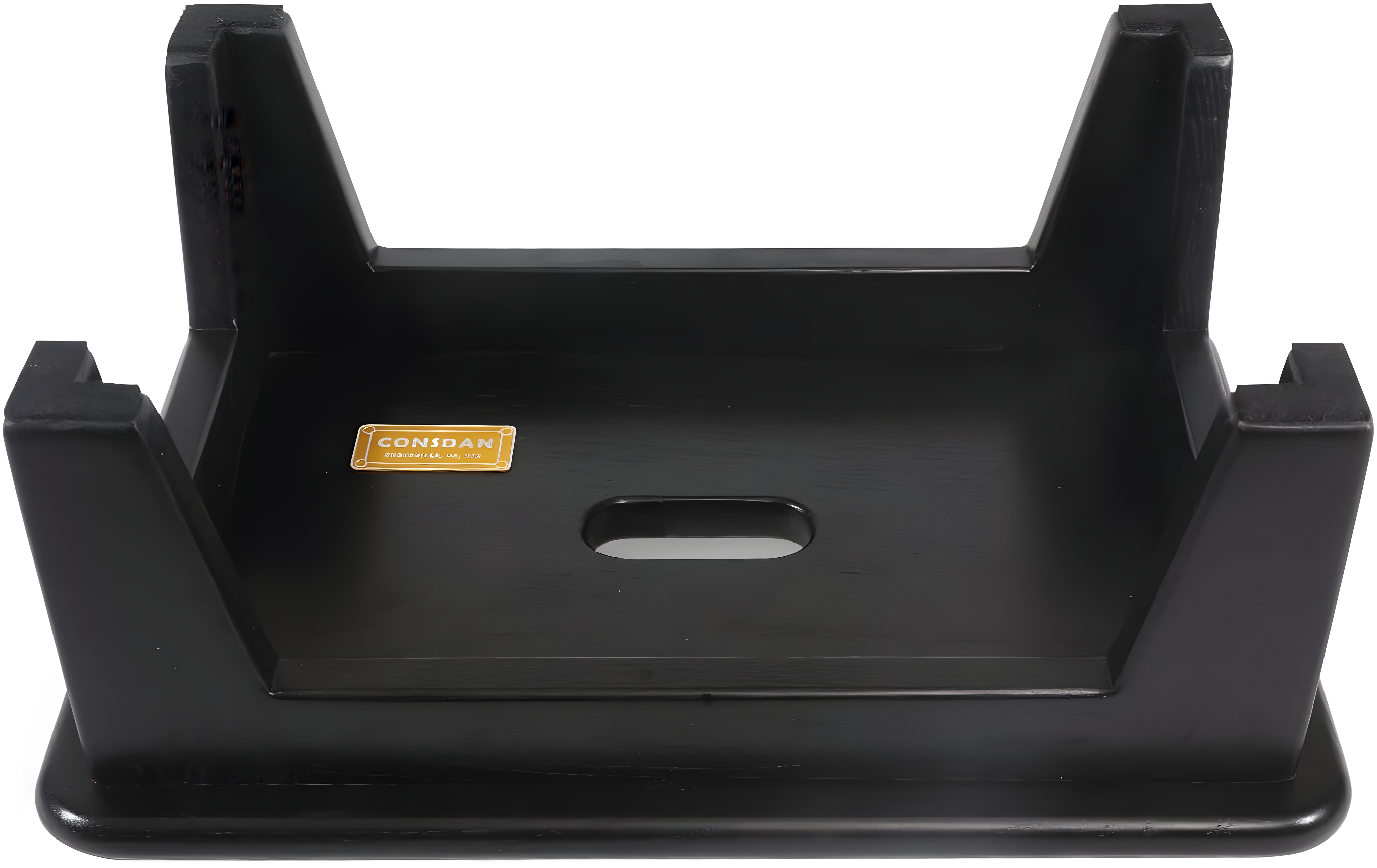 CONSDAN Oak Wood Step Stool