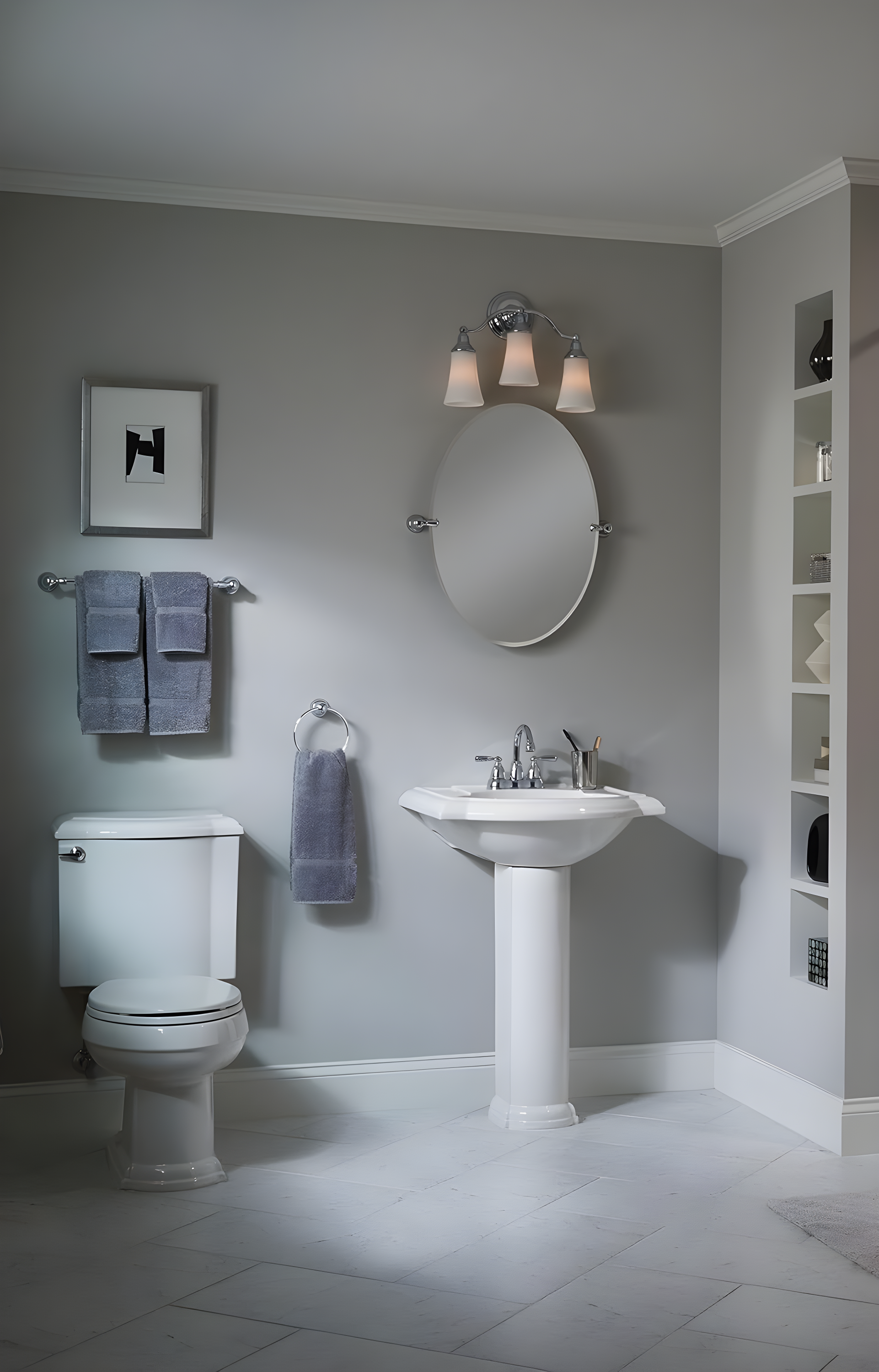 TOWEL RING CHRM BANBURY (Pack of 1)