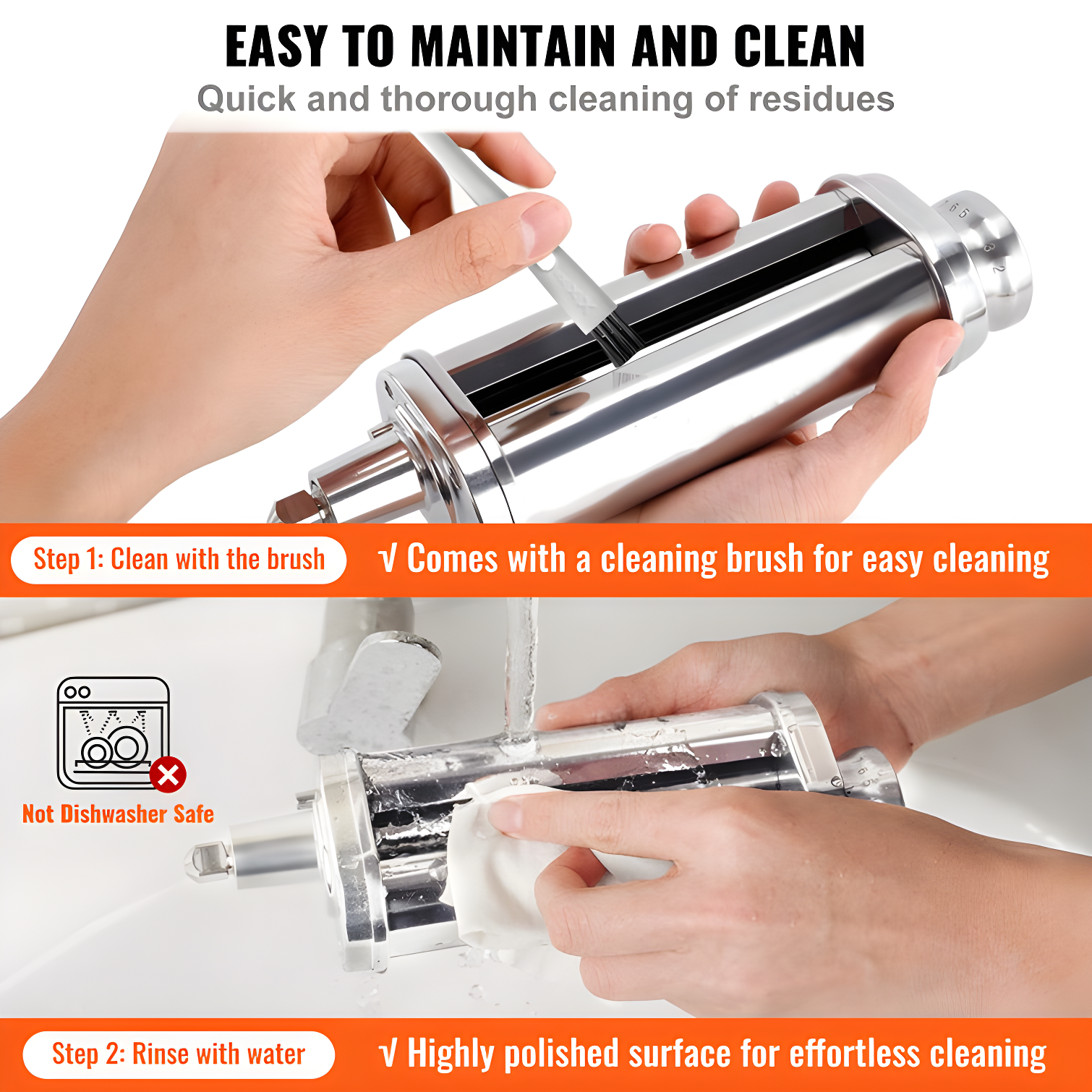 VEVOR VEVOR Pasta Maker Attachment (Set of 3)
