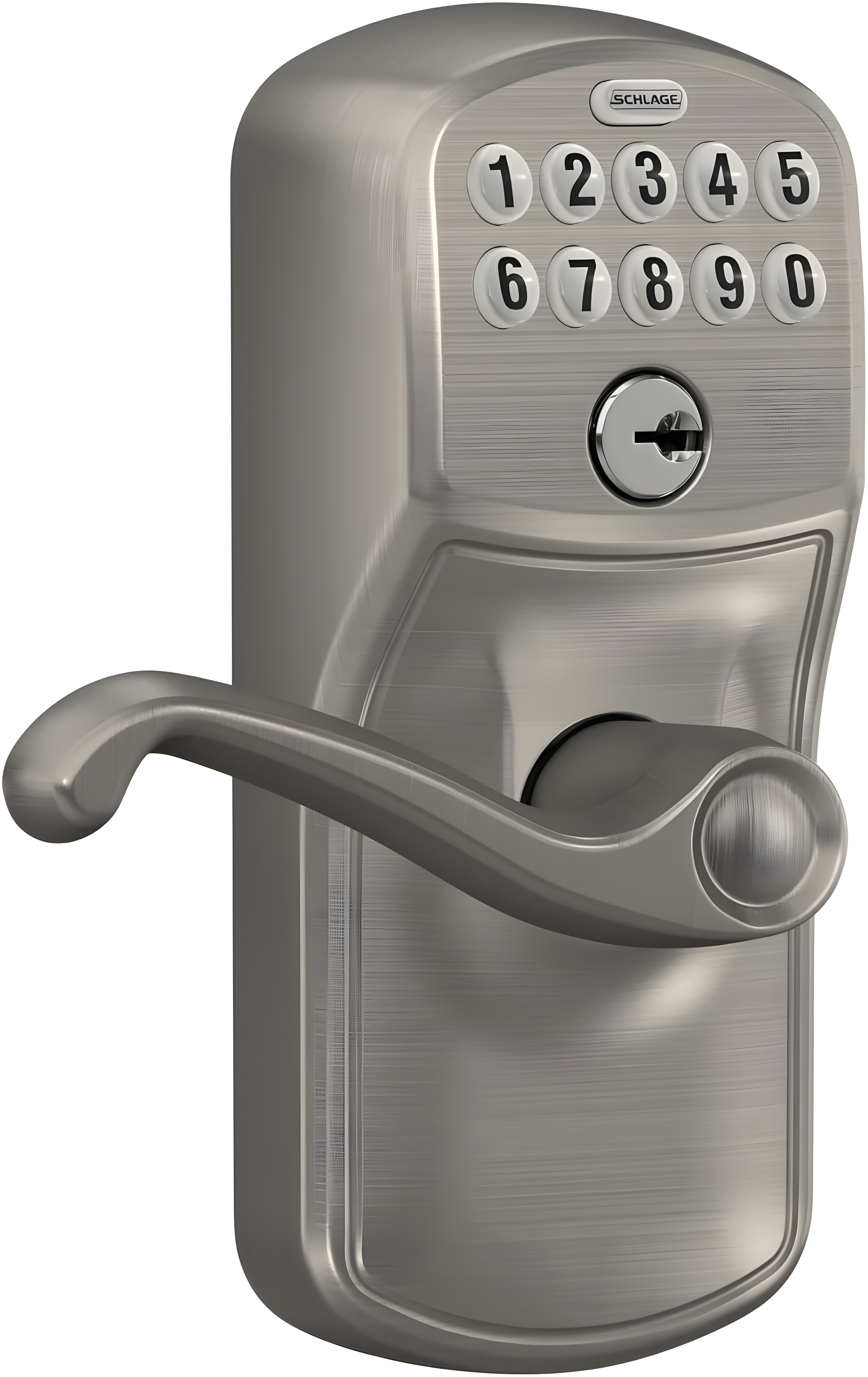 Plymouth Keyless Electronic Left Hand Door Lever