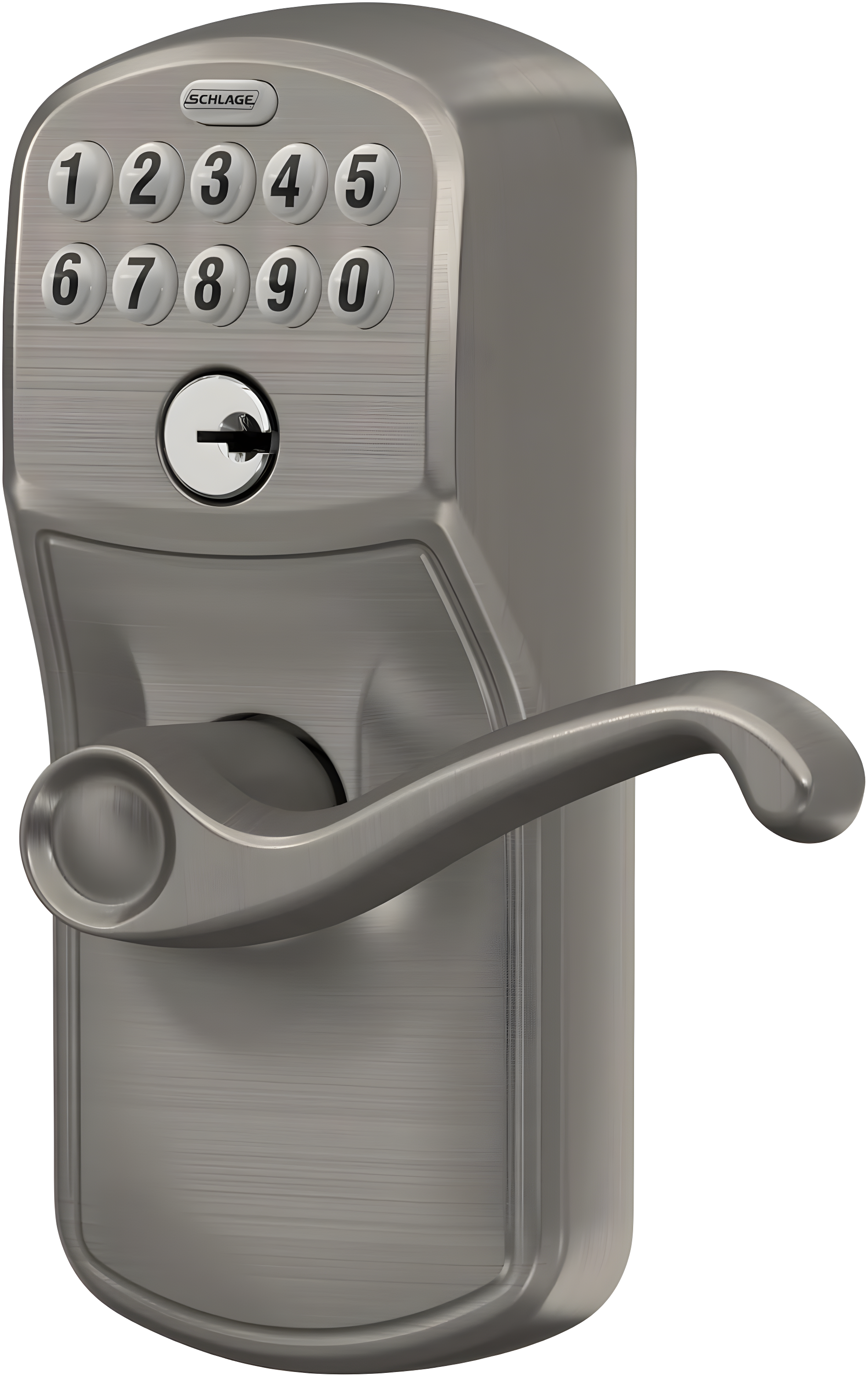Plymouth Keyless Electronic Left Hand Door Lever
