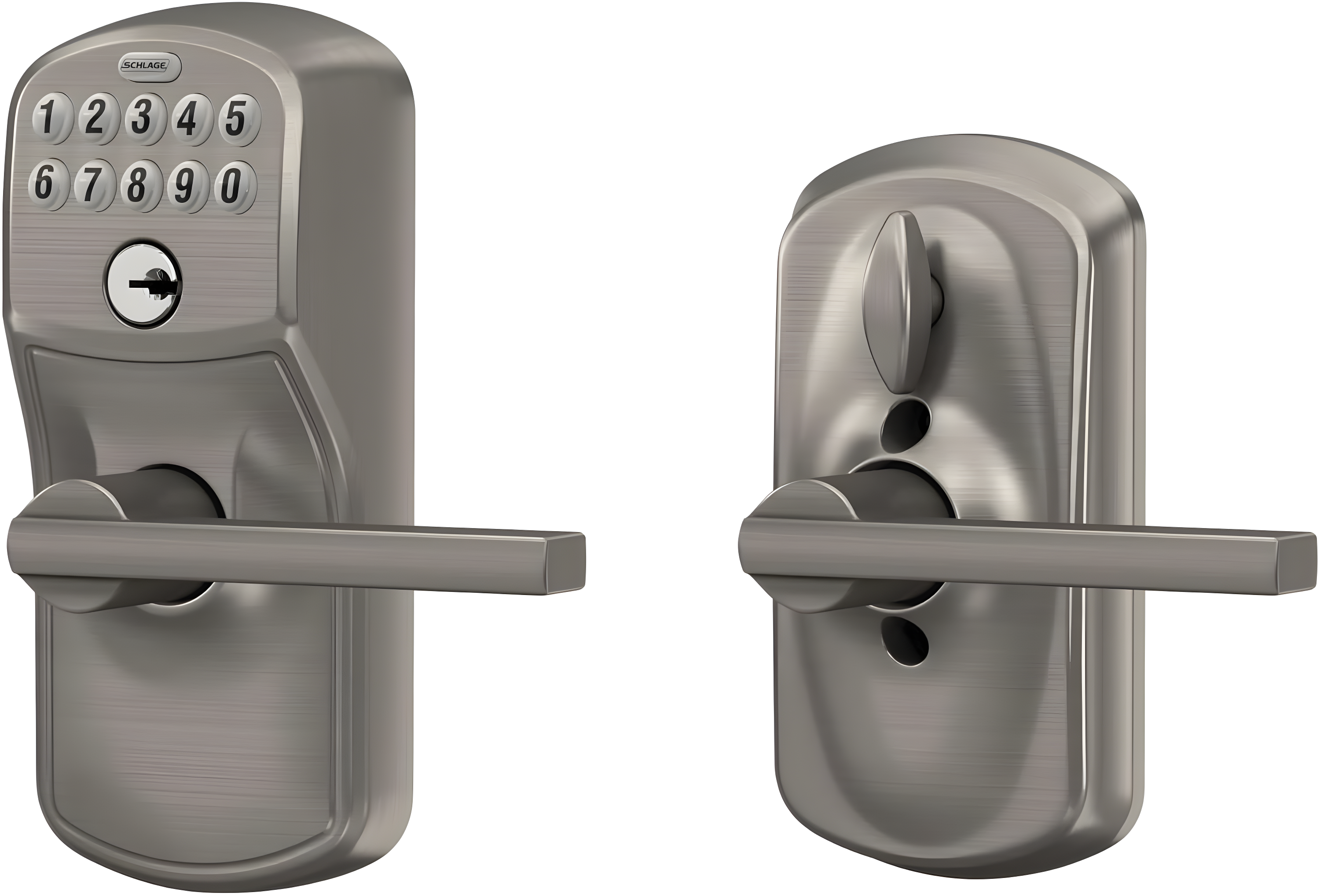 Plymouth Keyless Electronic Left Hand Door Lever