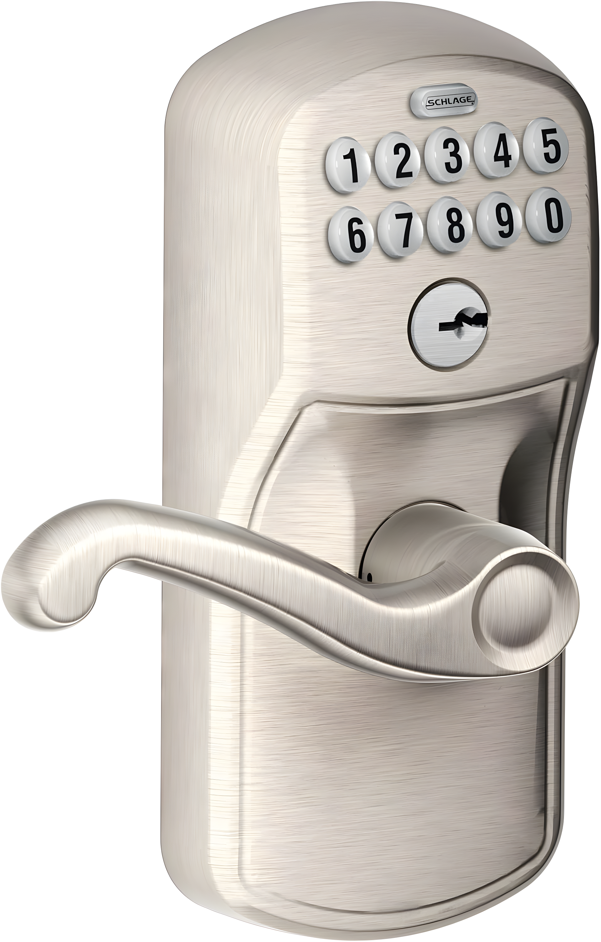 Plymouth Keyless Electronic Left Hand Door Lever