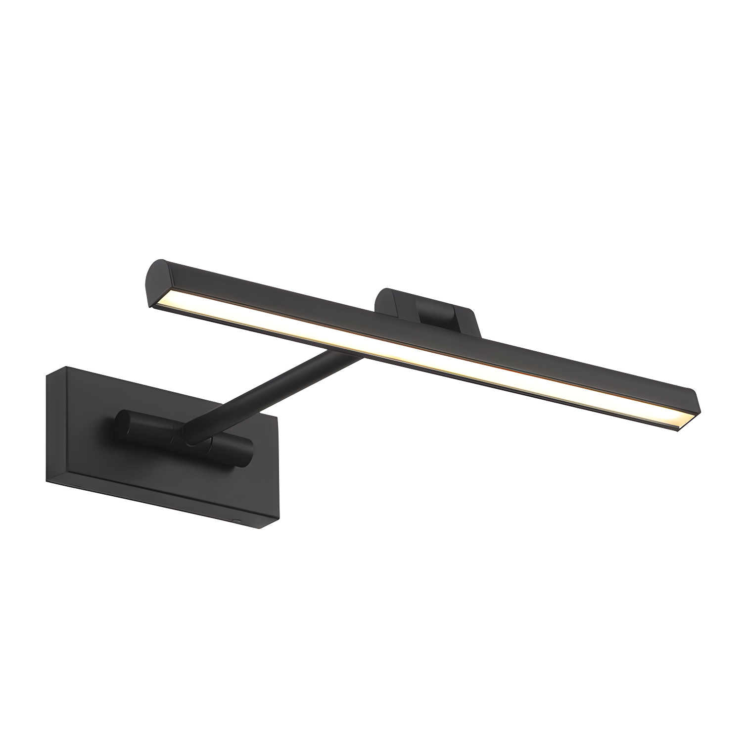 WAC Lighting Reed 33" LED Adjustable Aluminum Picture Light in Black
