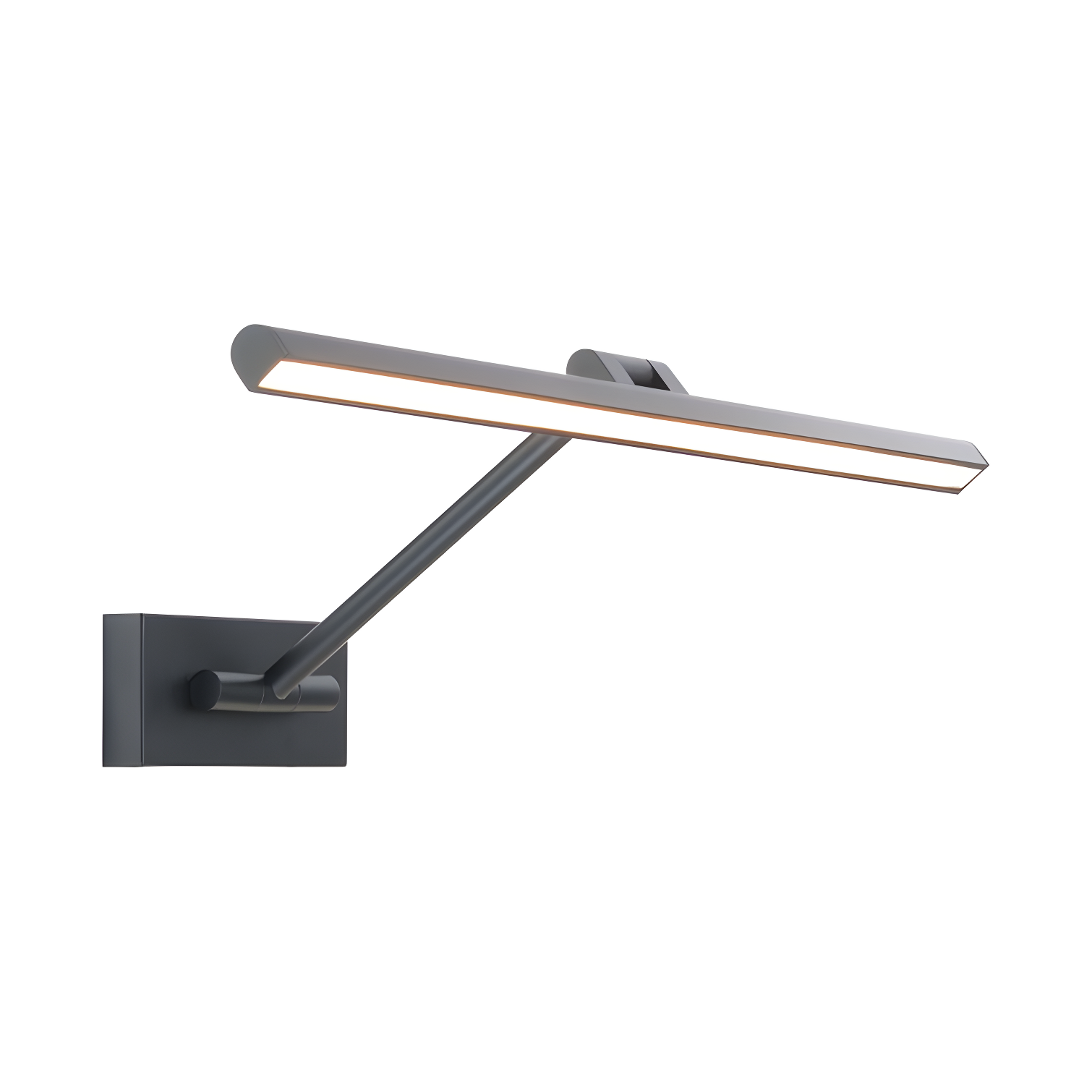 WAC Lighting Reed 33" LED Adjustable Aluminum Picture Light in Black