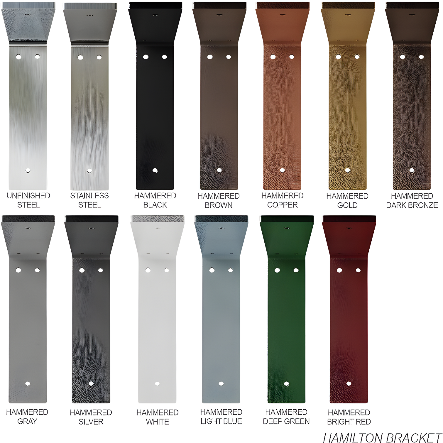 Hamilton H 2'' W D Metal Bracket / Corbel