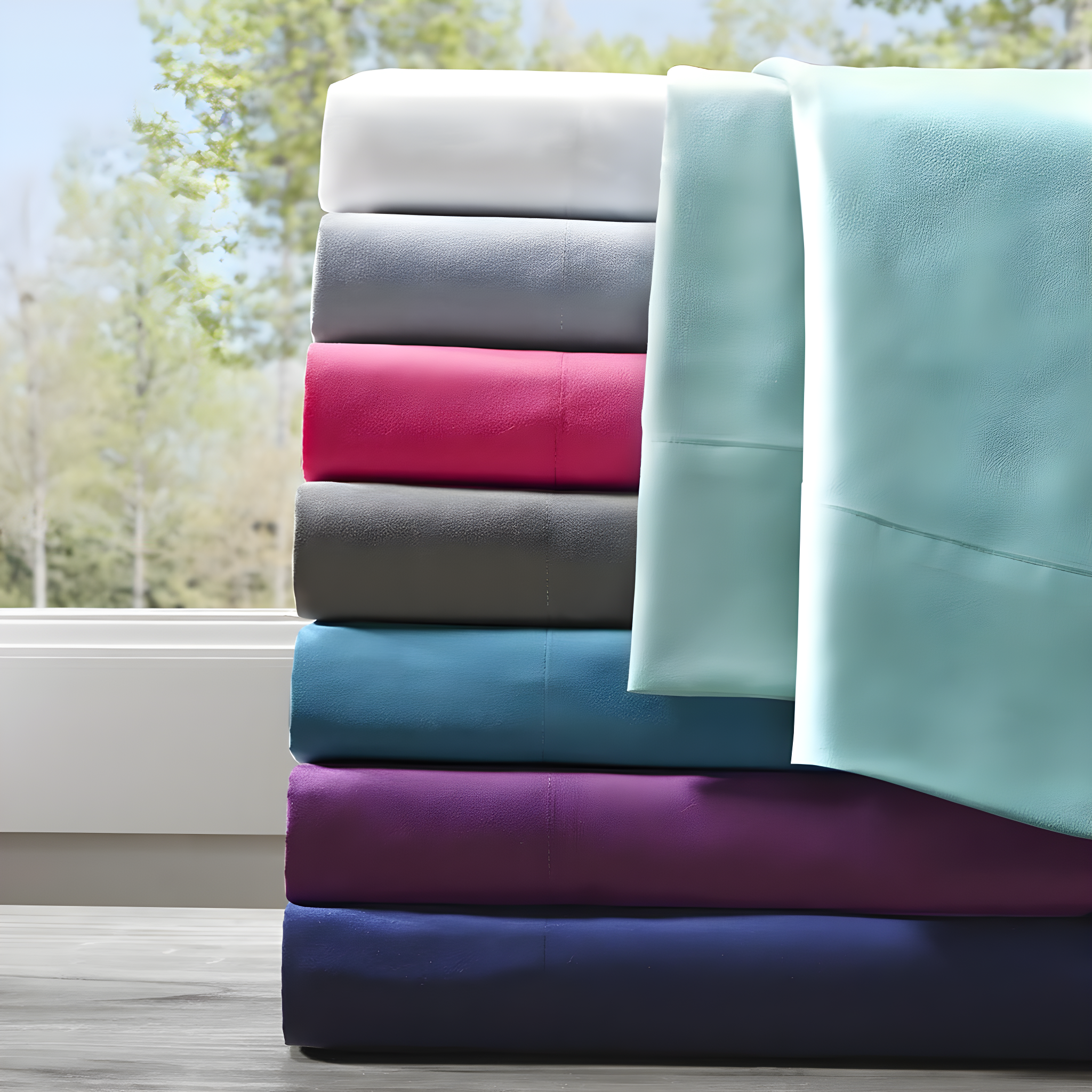 Twin Extra Long Microfiber All Season Soft Touch Sheet Set Gray