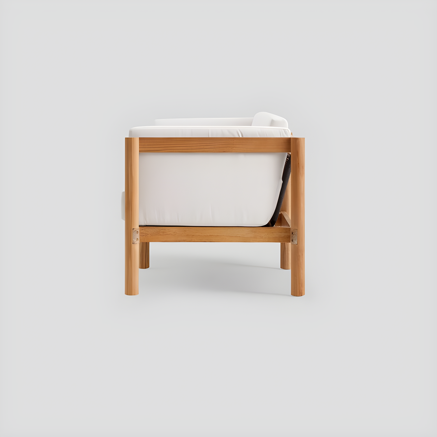 Haven Teak Outdoor Lounge Chair with Sunbrella® Cushion