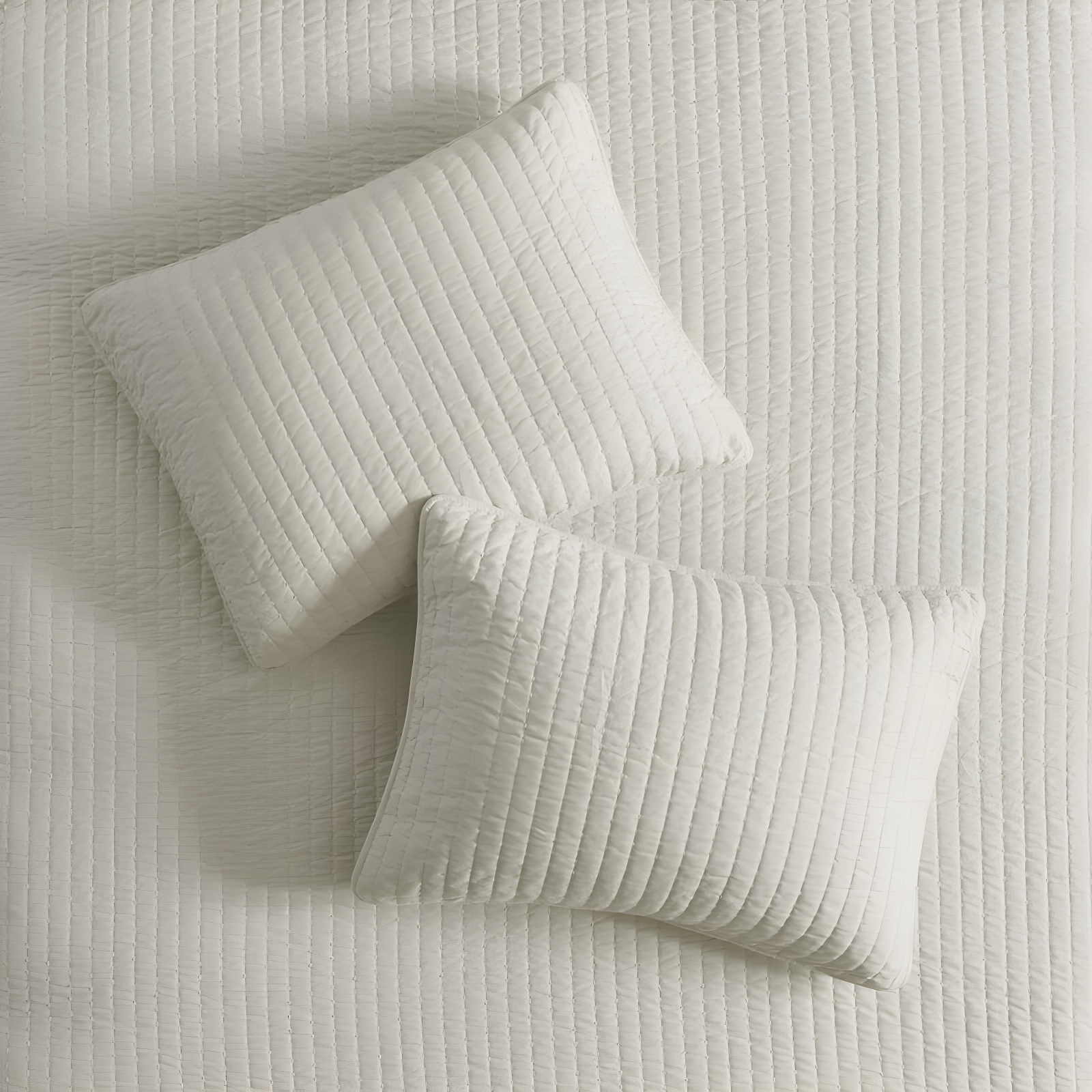 Madison Park Barwick Reversible Solid 3 Piece Quilt Set