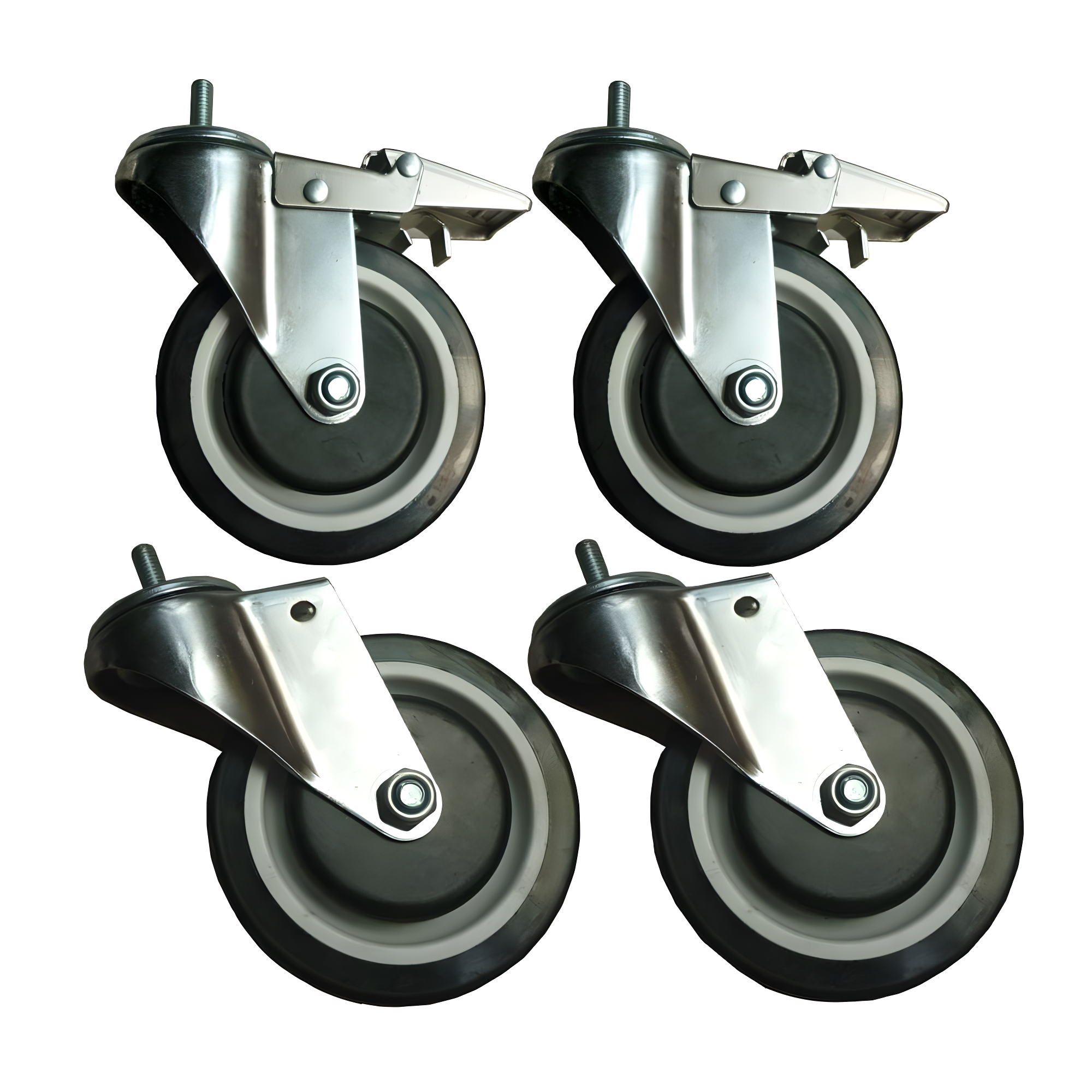 Muscle Rack 1 Shelf Dunnage Racks & Shelving (Set of 4)
